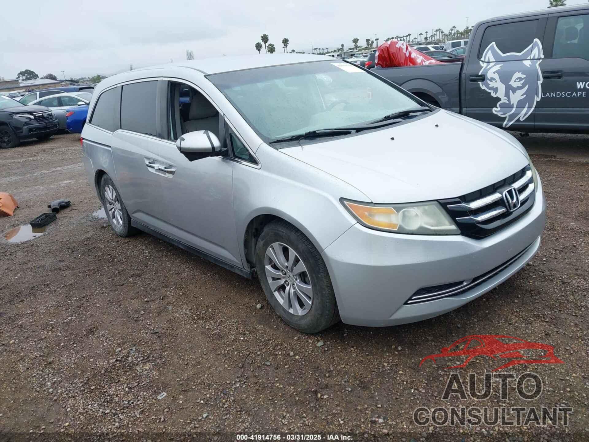 HONDA ODYSSEY 2014 - 5FNRL5H4XEB048990