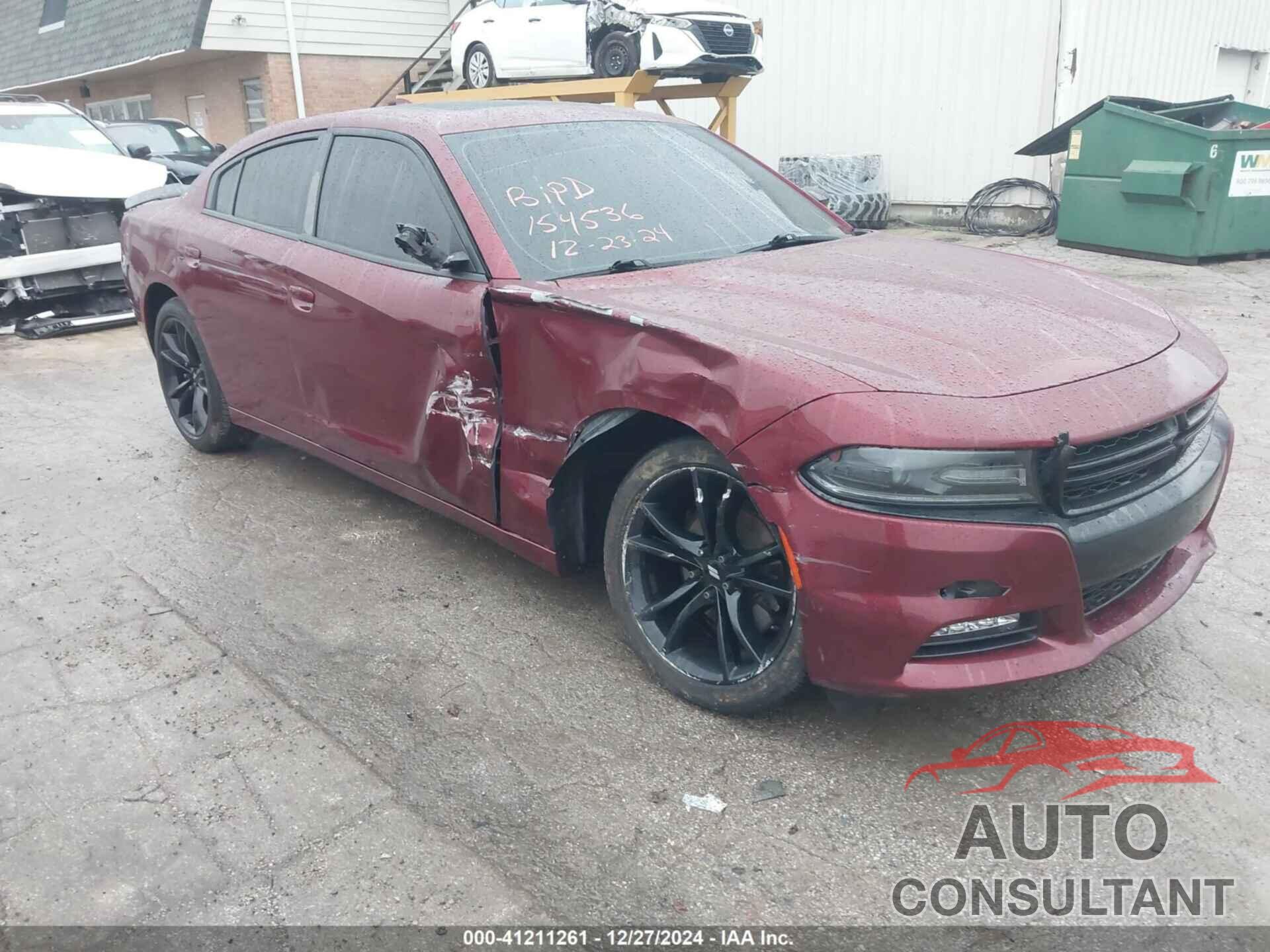 DODGE CHARGER 2018 - 2C3CDXHG7JH197665