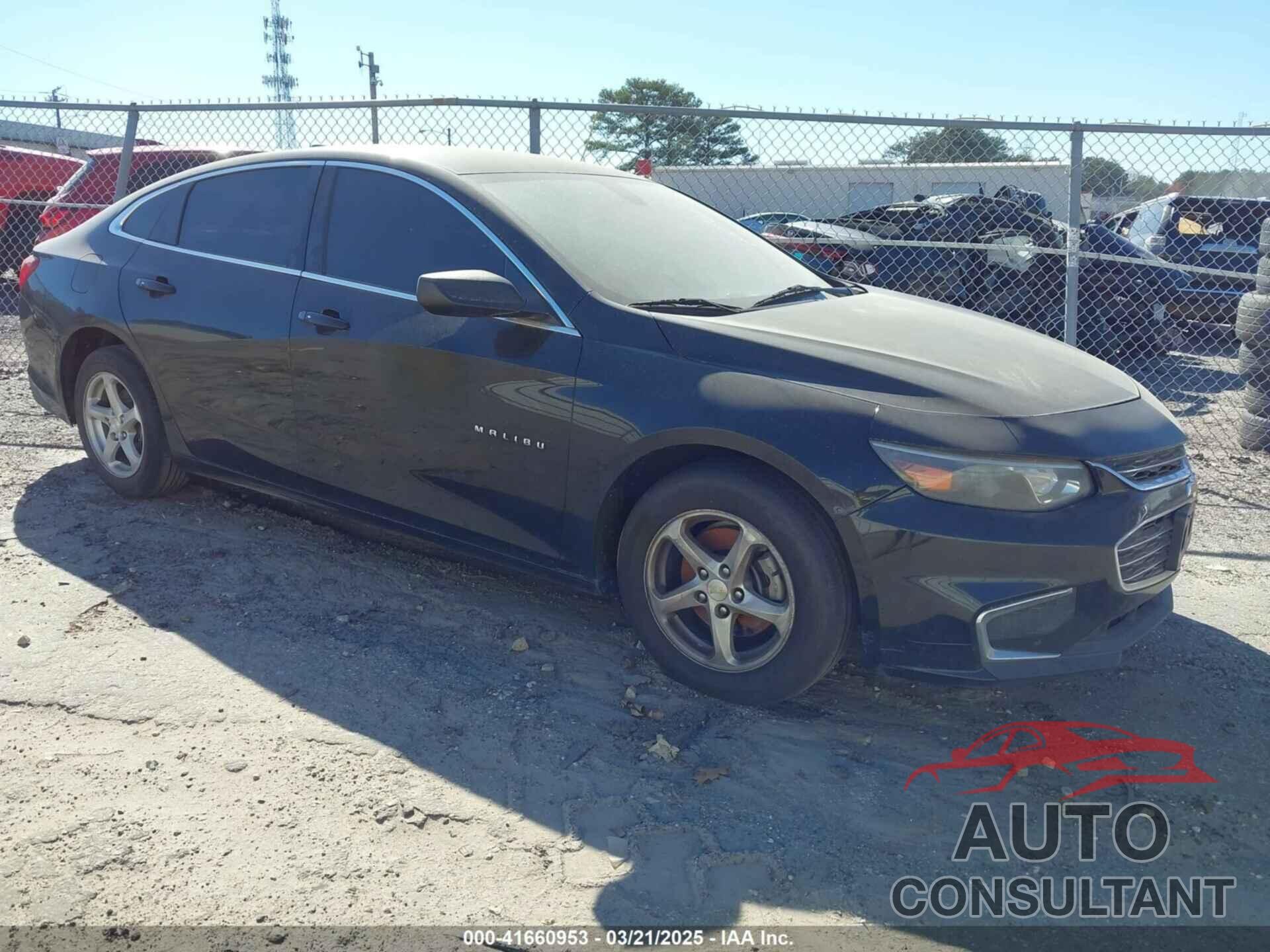 CHEVROLET MALIBU 2016 - 1G1ZB5ST0GF250778