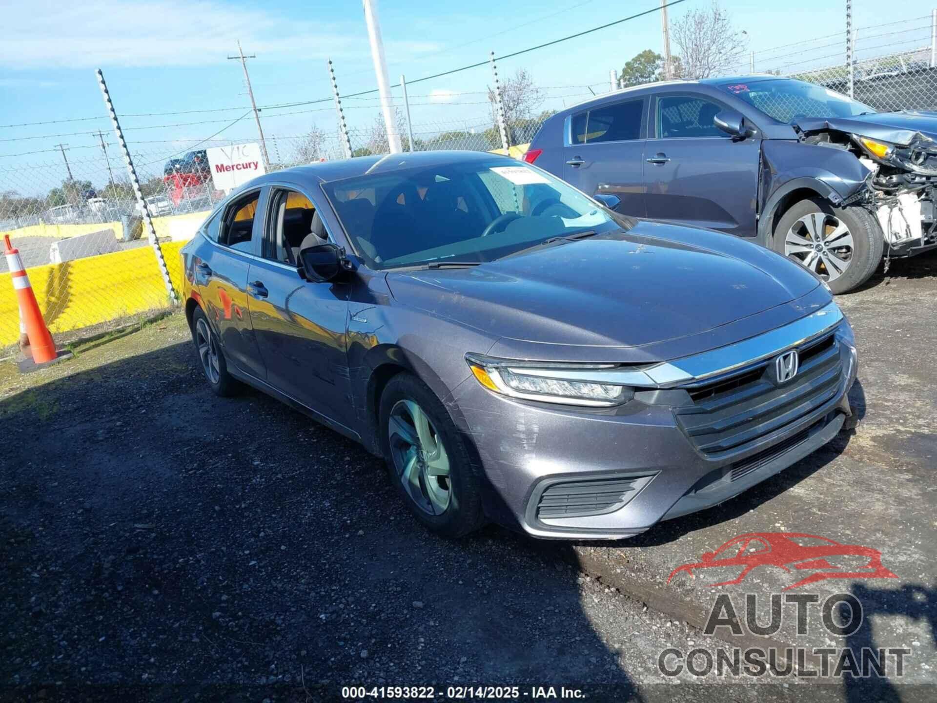 HONDA INSIGHT 2019 - 19XZE4F53KE032762