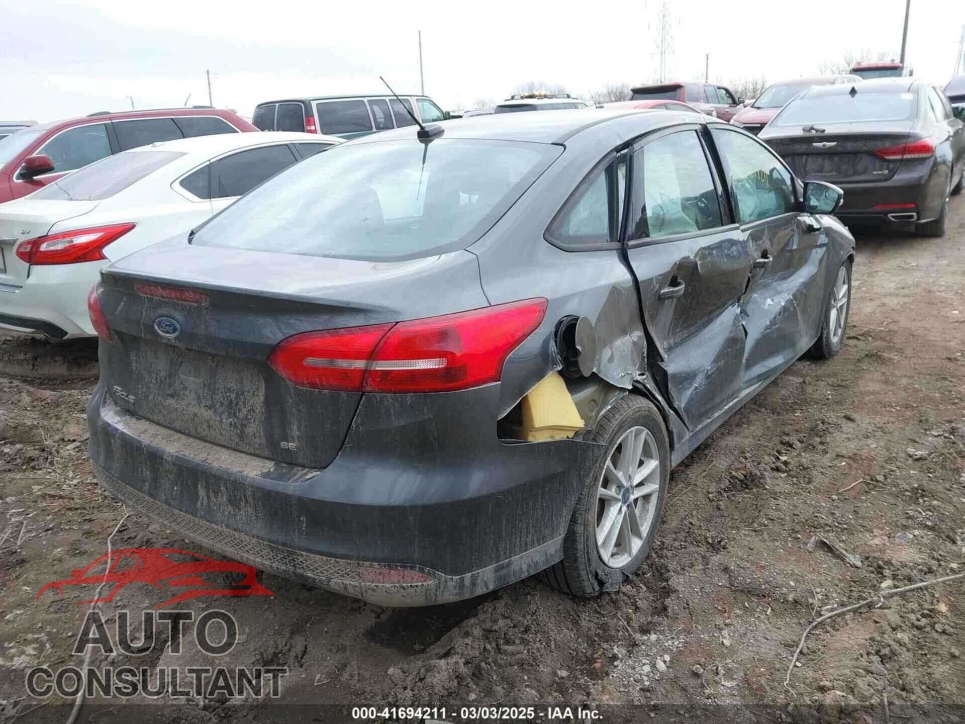 FORD FOCUS 2017 - 1FADP3F25HL270283