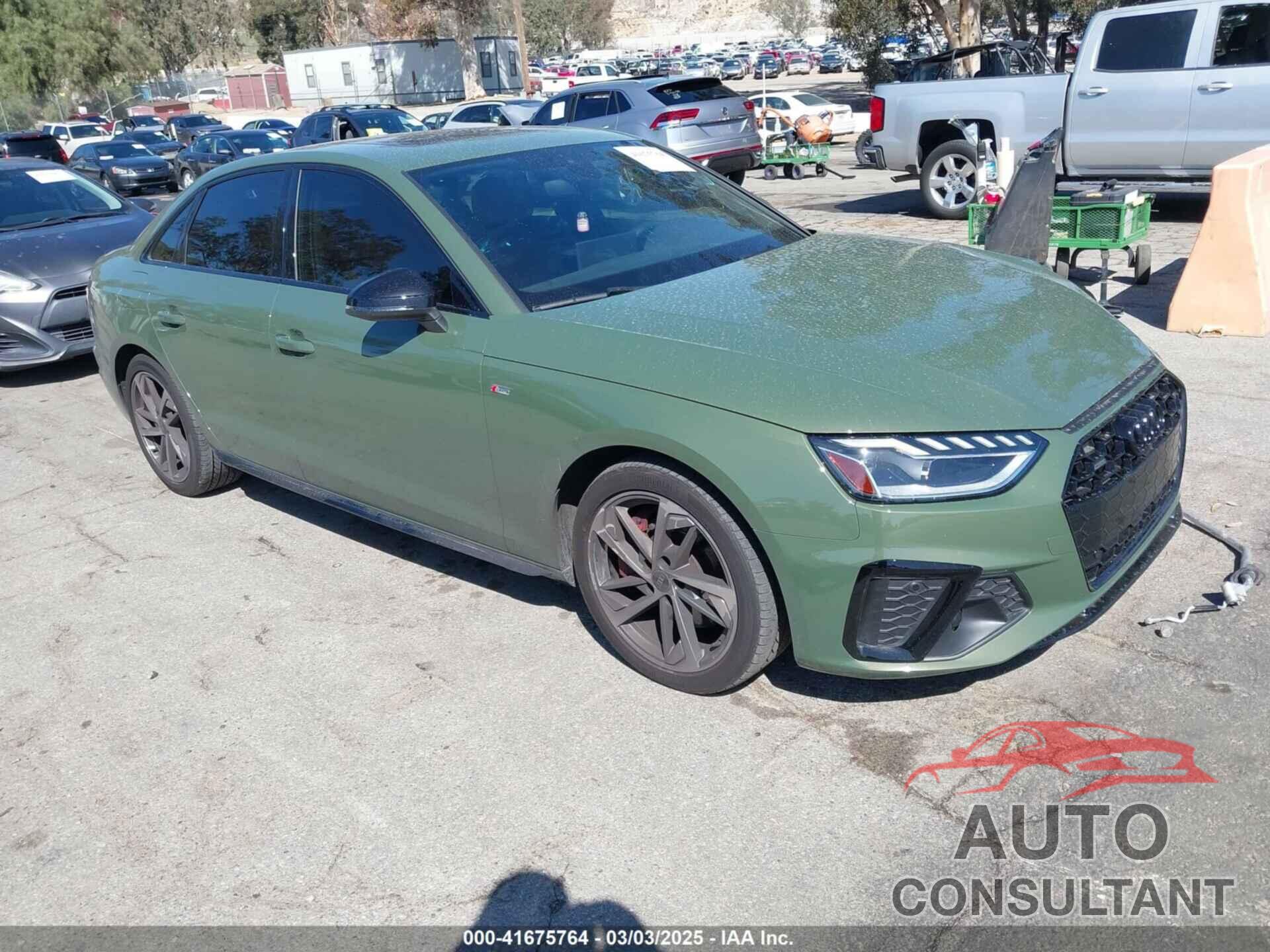 AUDI A4 2023 - WAUEAAF48PN022647