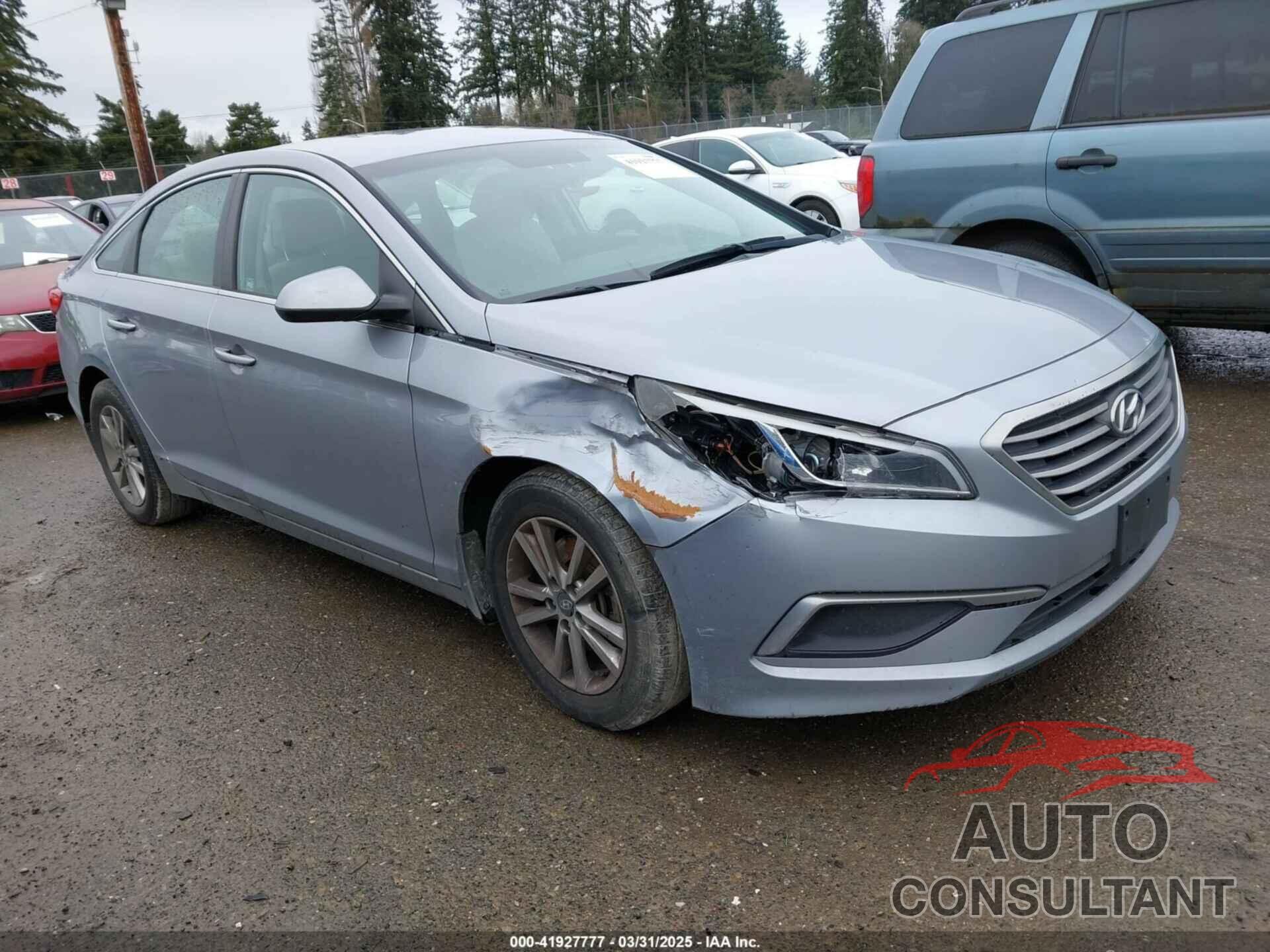 HYUNDAI SONATA 2017 - 5NPE24AFXHH564988
