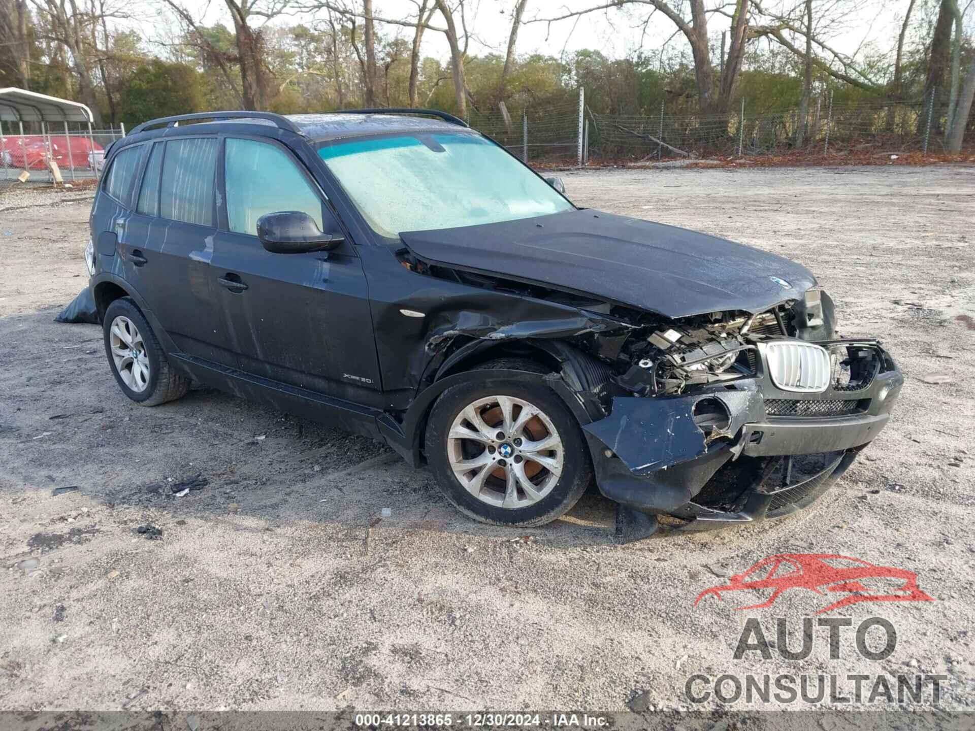 BMW X3 2010 - WBXPC9C46AWJ39947