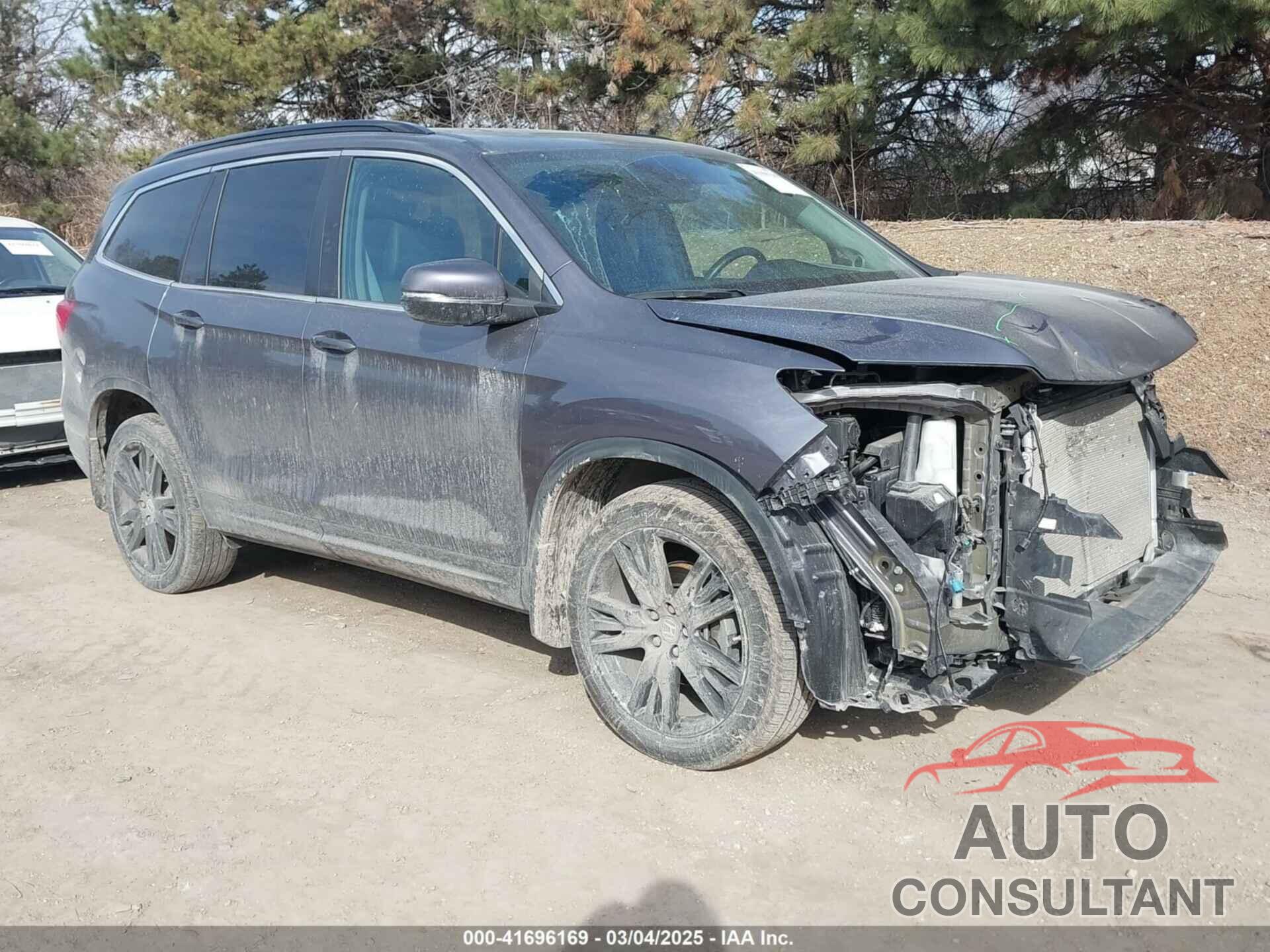 HONDA PILOT 2021 - 5FNYF6H29MB087317
