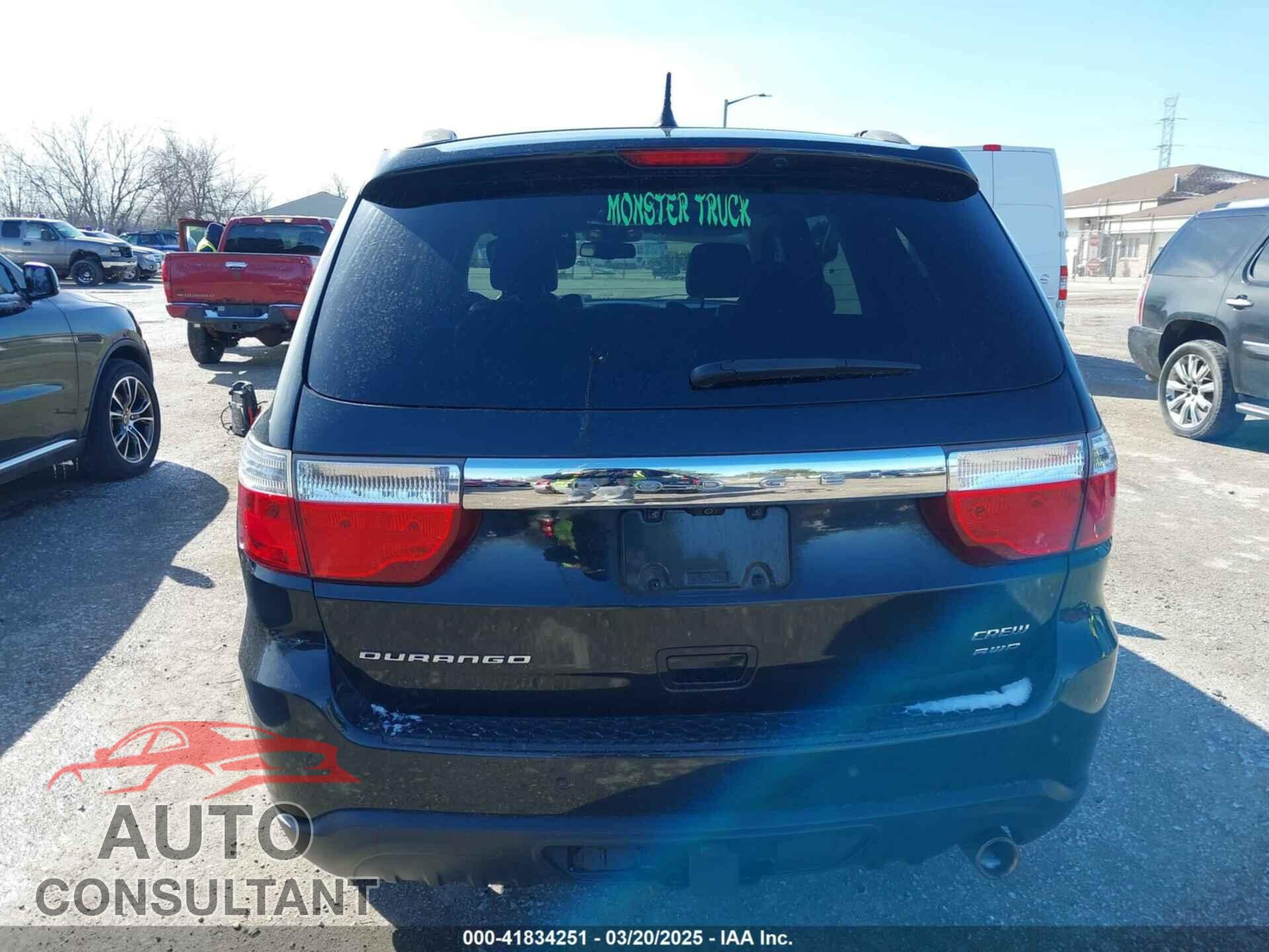 DODGE DURANGO 2013 - 1C4RDJDG9DC677142