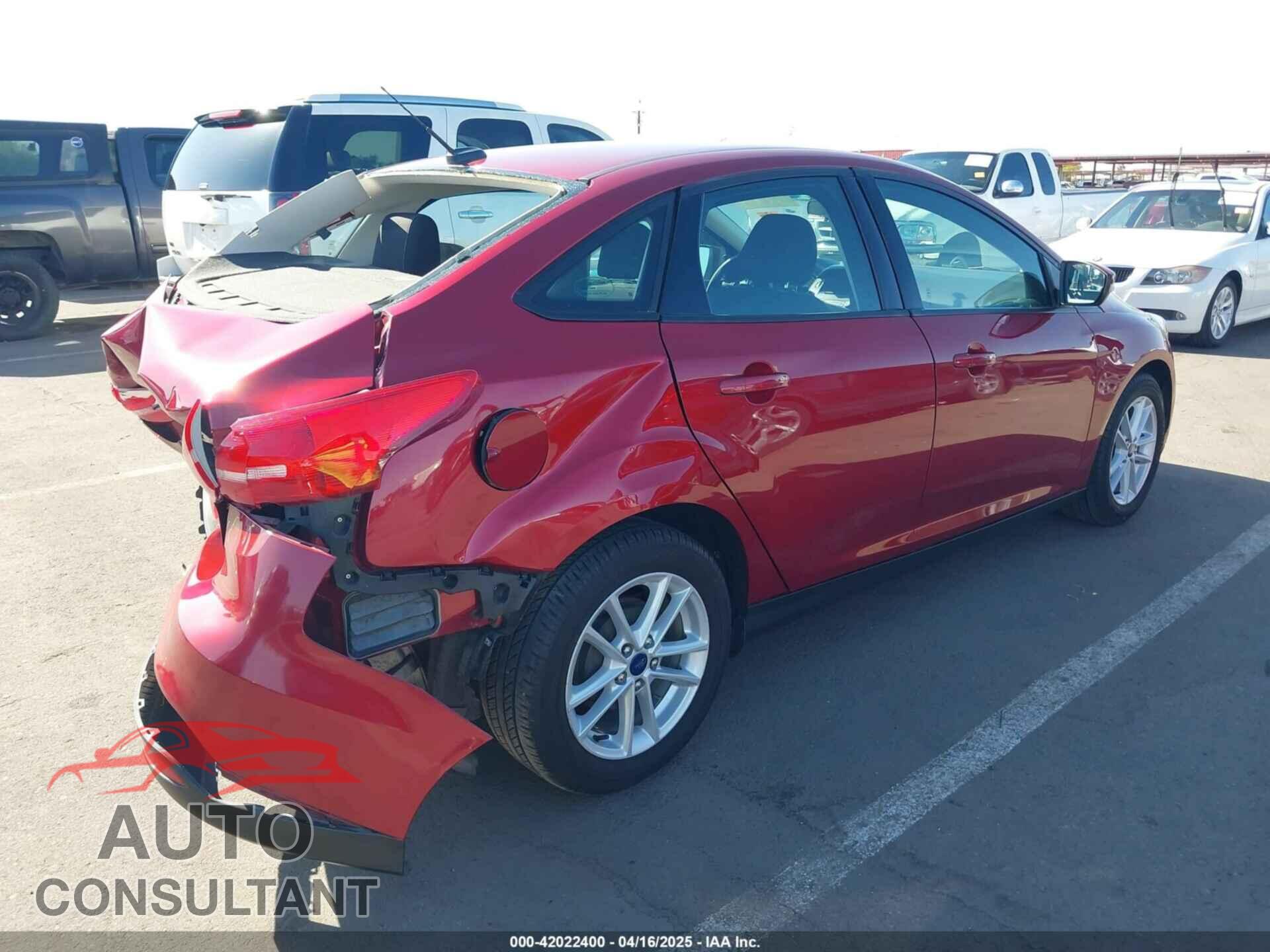 FORD FOCUS 2017 - 1FADP3F28HL222826