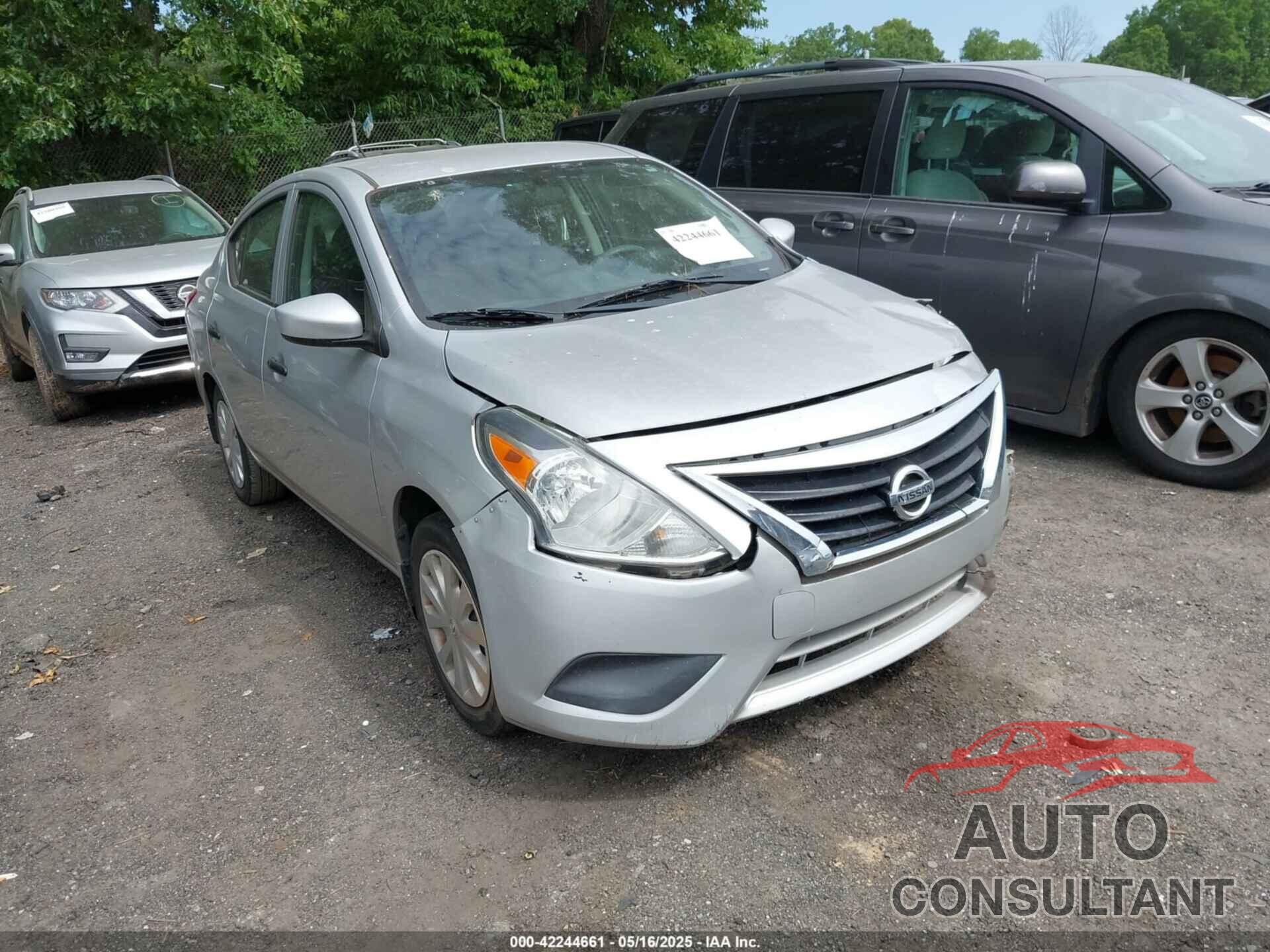 NISSAN VERSA 2017 - 3N1CN7AP2HL824506