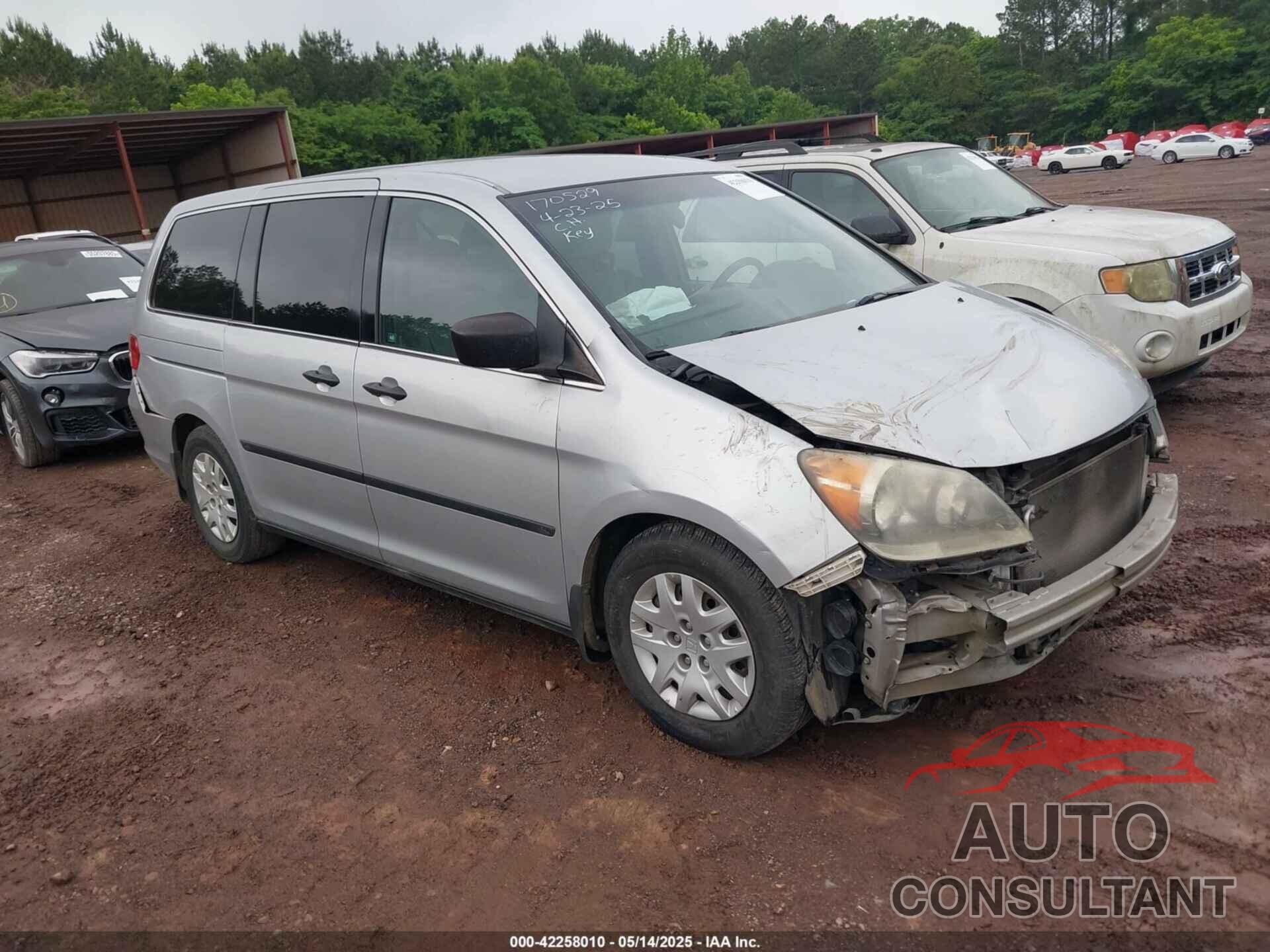 HONDA ODYSSEY 2010 - 5FNRL3H21AB100181
