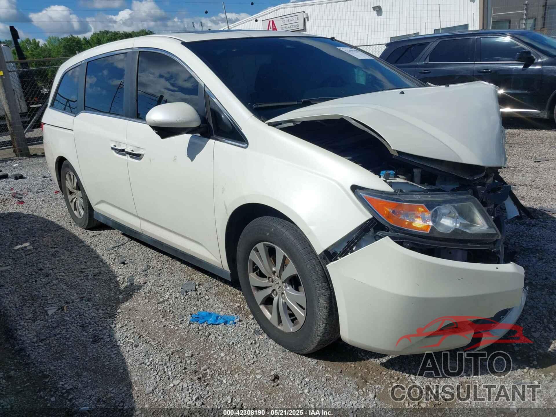 HONDA ODYSSEY 2017 - 5FNRL5H62HB024706