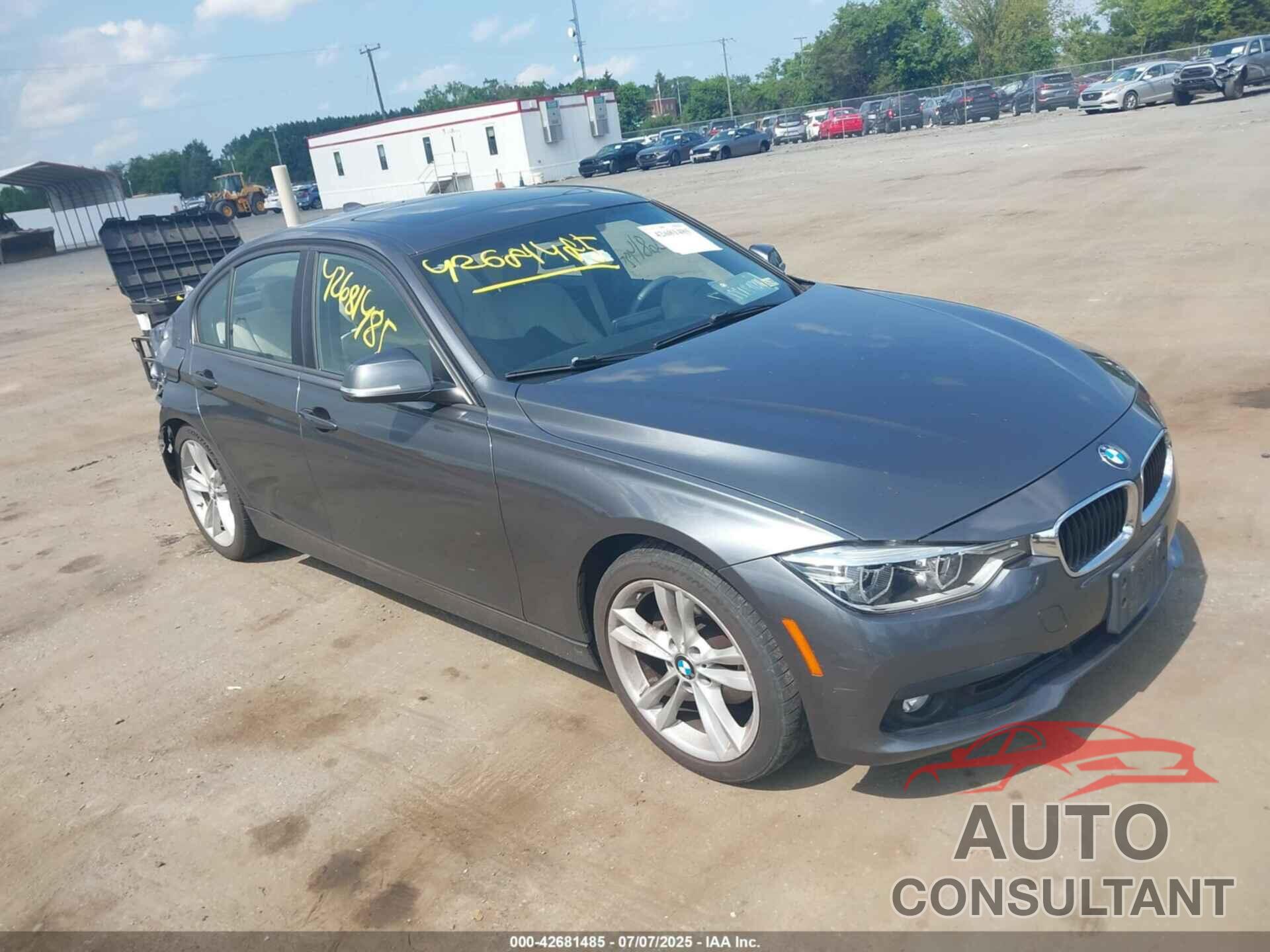 BMW 320I 2016 - WBA8A9C57GK622585
