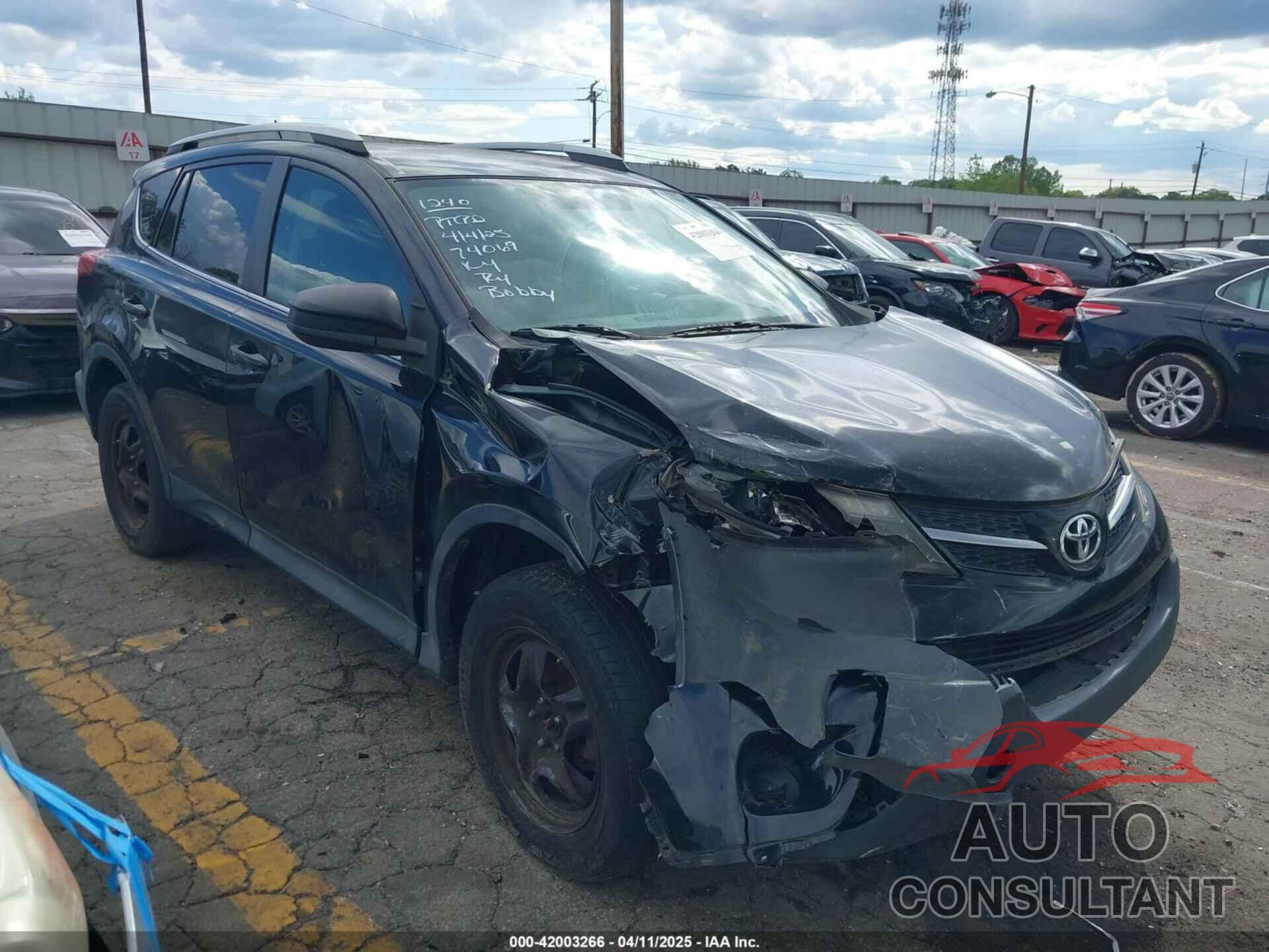 TOYOTA RAV4 2014 - 2T3ZFREV3EW081240