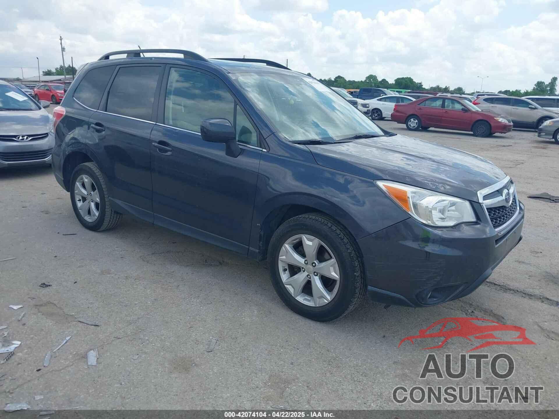 SUBARU FORESTER 2014 - JF2SJAJC3EH503570