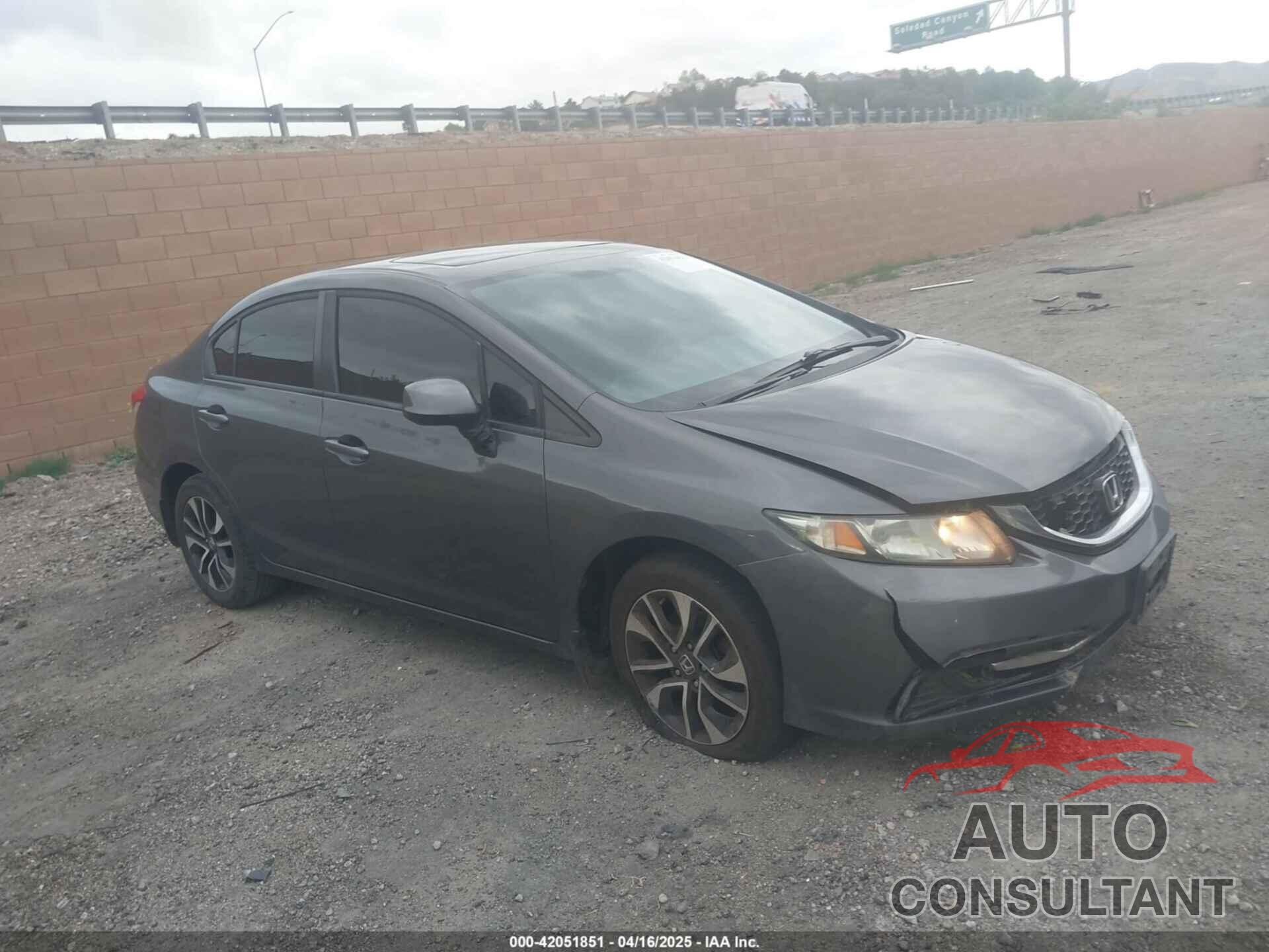 HONDA CIVIC 2013 - 2HGFB2F85DH502678