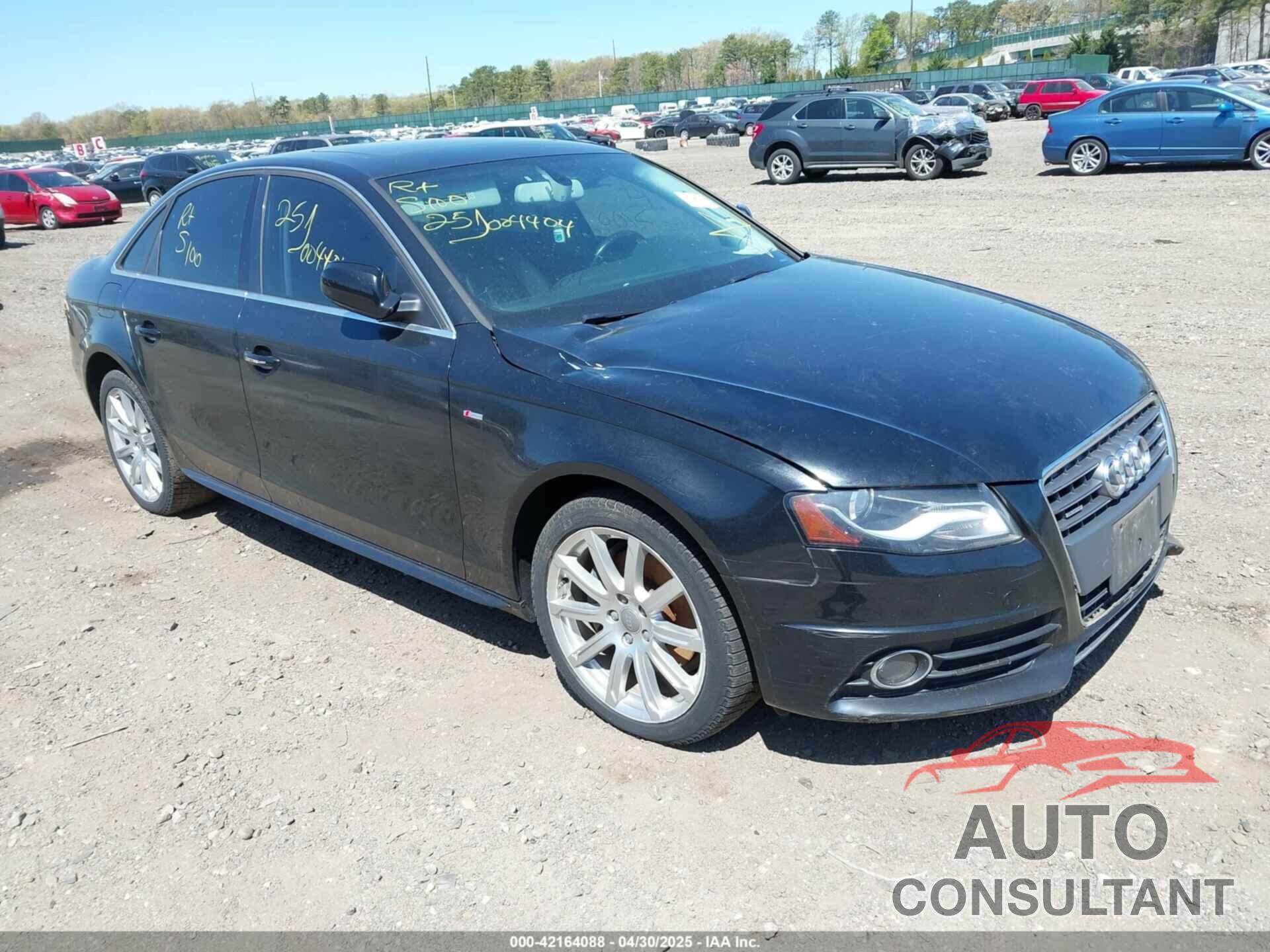 AUDI A4 2012 - WAUFFAFL5CA118122