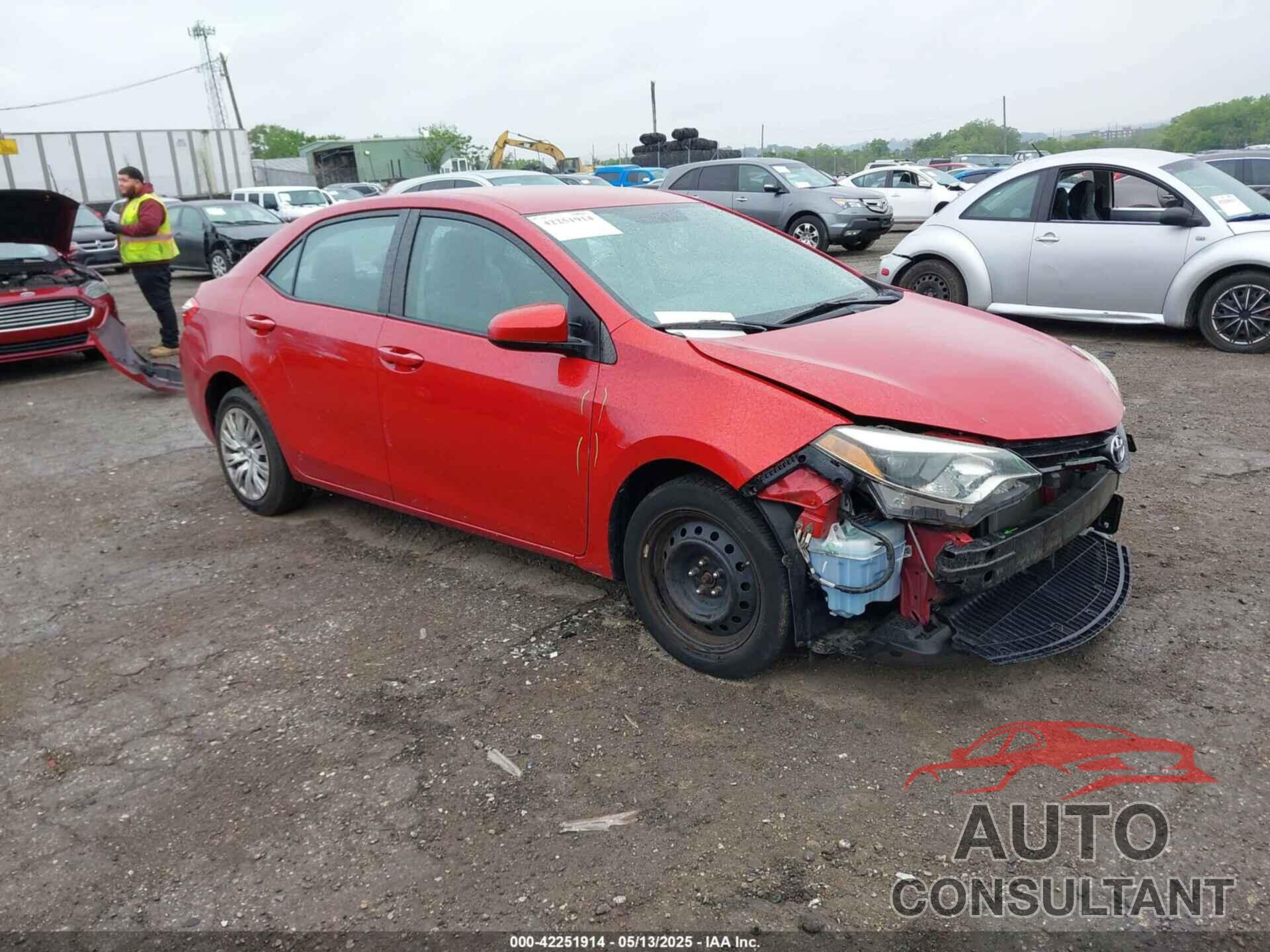 TOYOTA COROLLA 2014 - 2T1BURHE7EC116732
