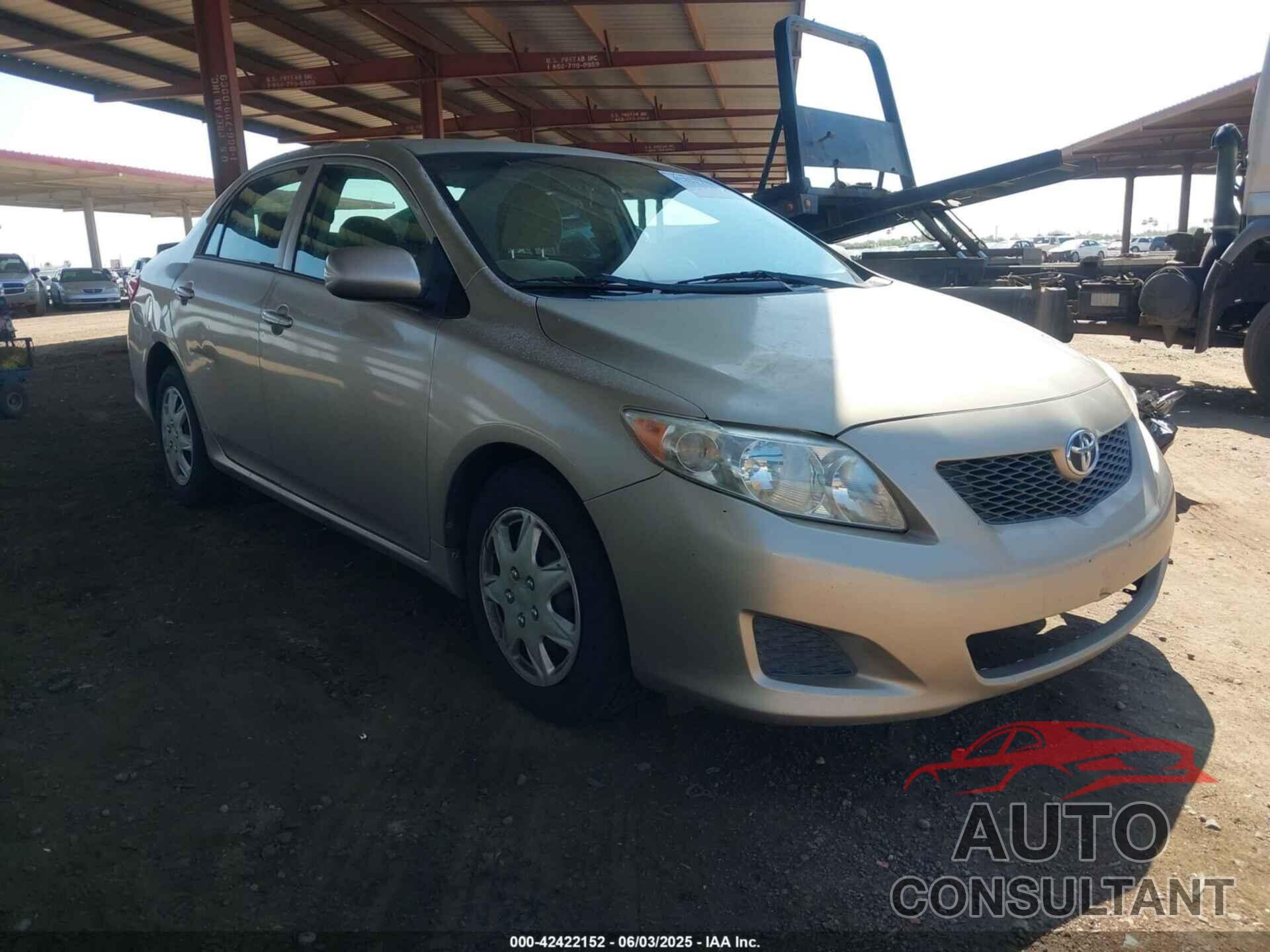 TOYOTA COROLLA 2010 - 1NXBU4EE9AZ186488