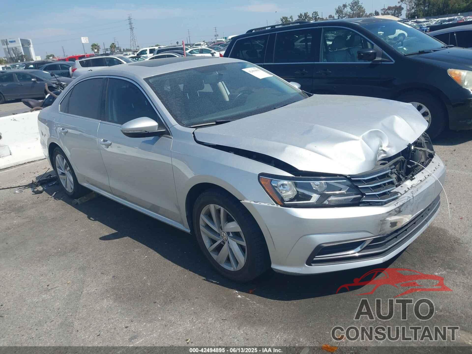VOLKSWAGEN PASSAT 2018 - 1VWBA7A31JC015482