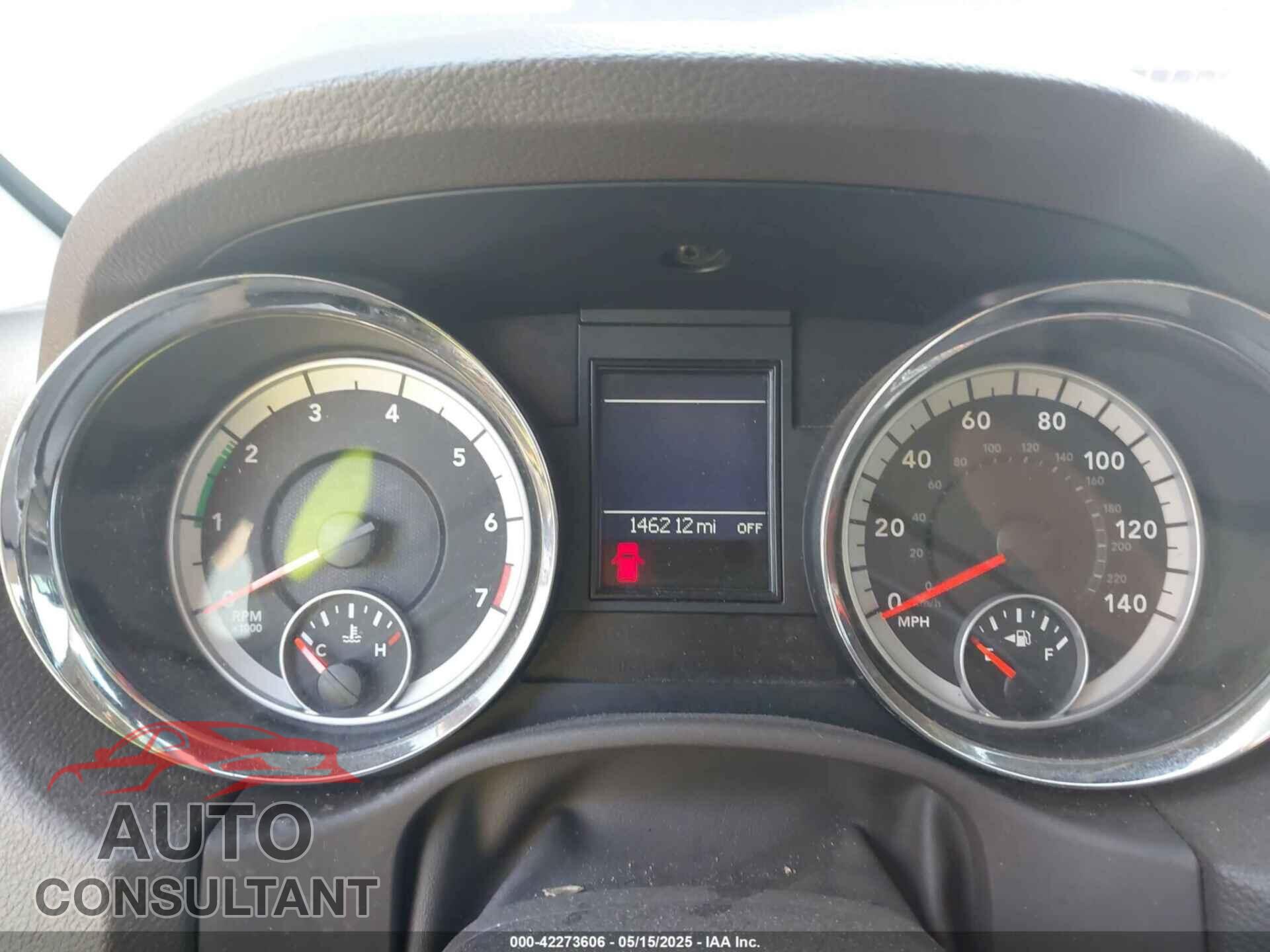 DODGE DURANGO 2012 - 1C4RDHAG1CC330416
