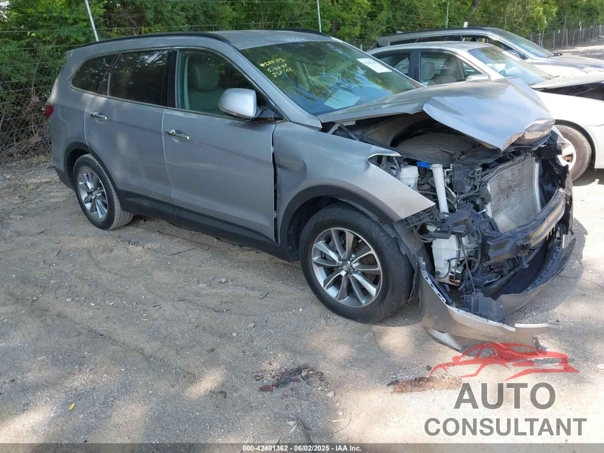 HYUNDAI SANTA FE 2017 - KM8SNDHFXHU188097