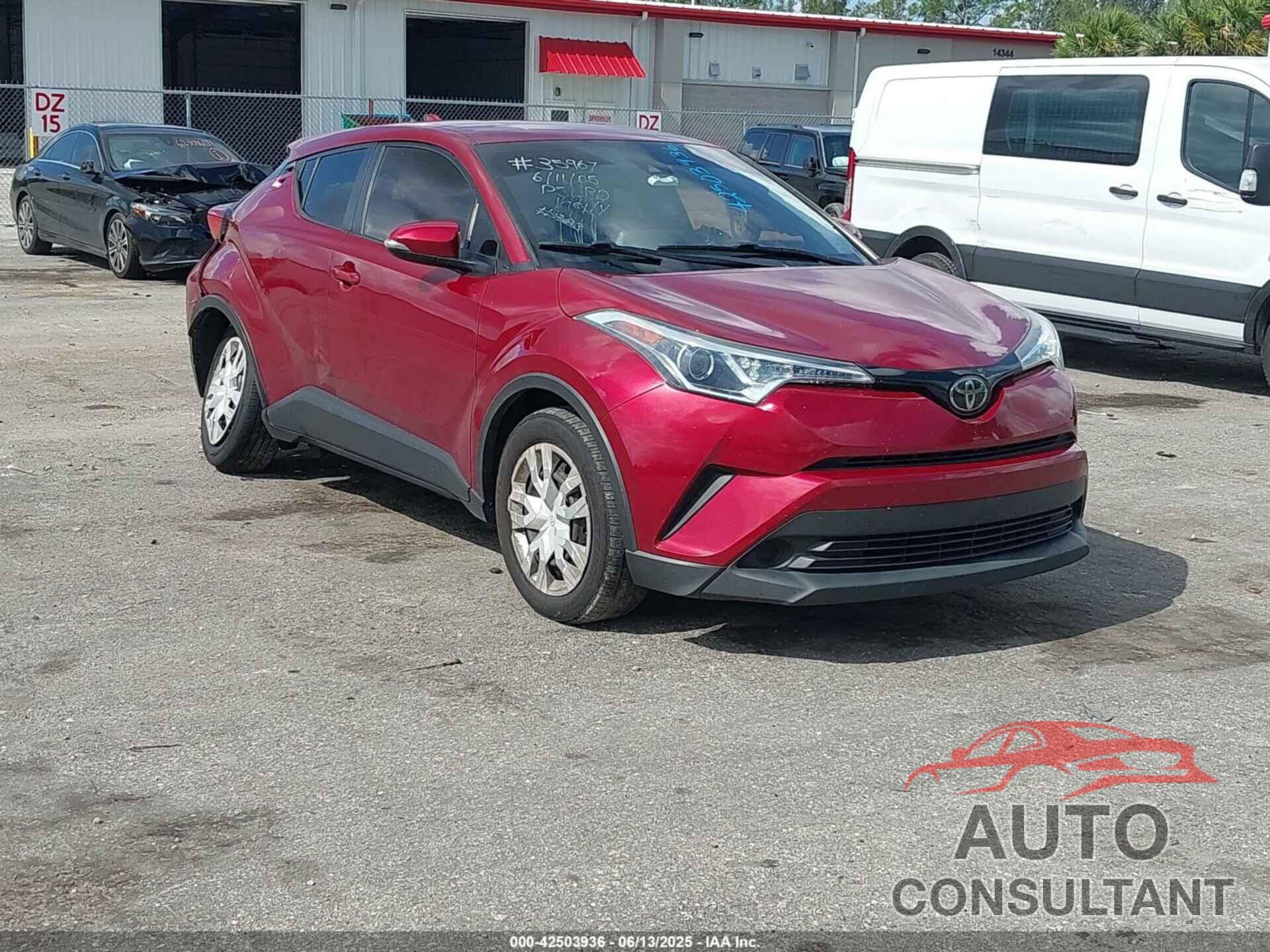 TOYOTA C-HR 2019 - NMTKHMBX3KR096143
