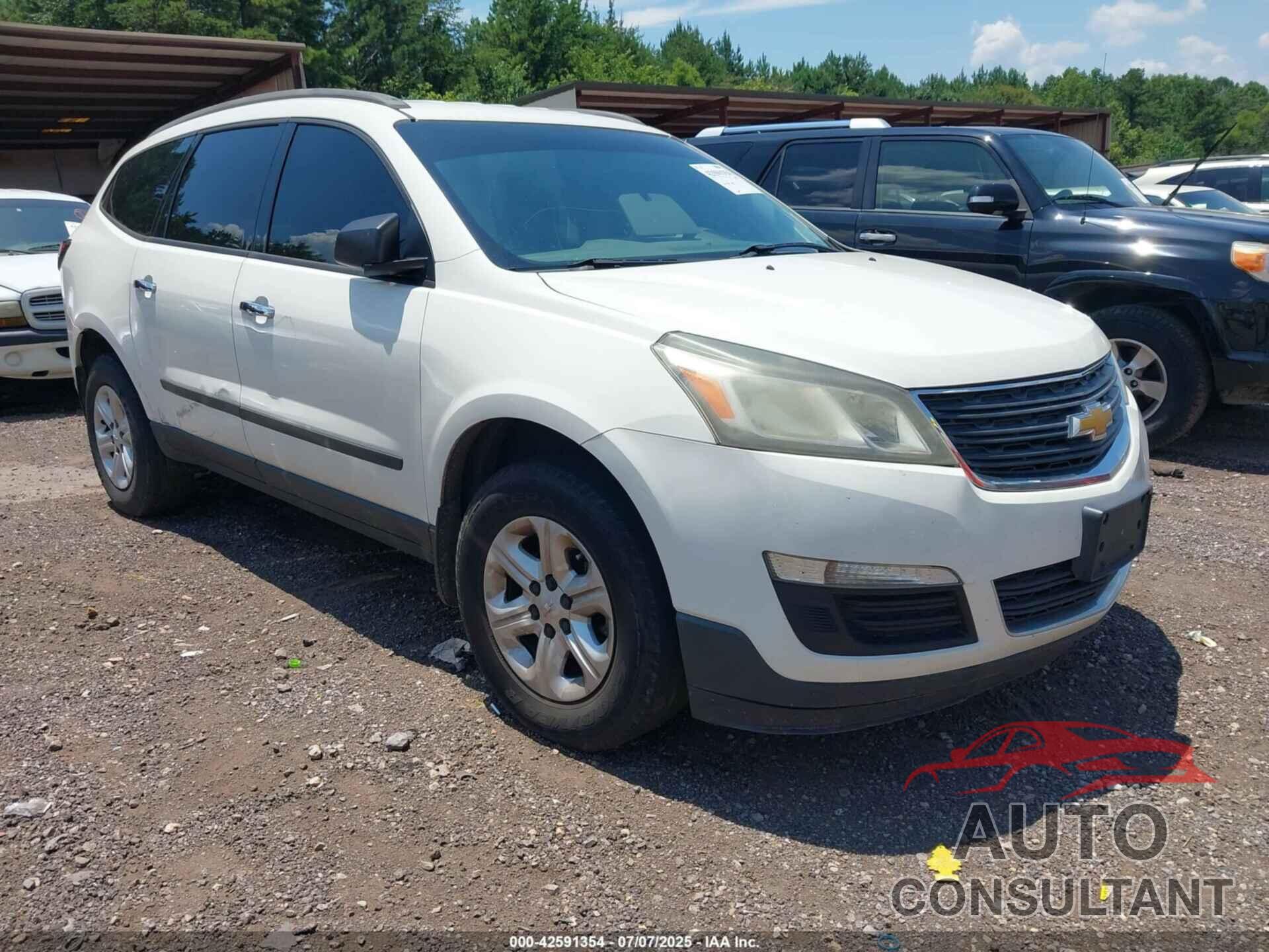 CHEVROLET TRAVERSE 2014 - 1GNKRFED3EJ165112