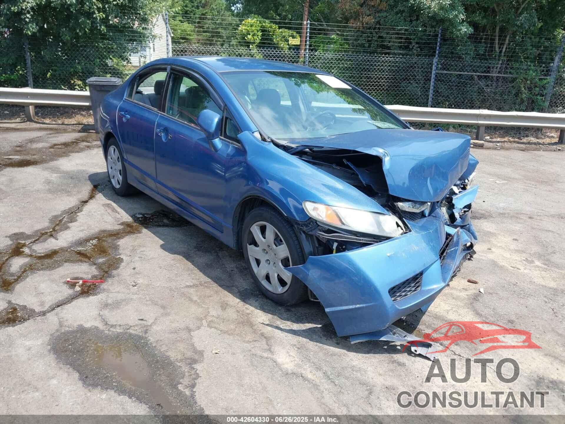HONDA CIVIC 2010 - 2HGFA1E5XAH517516