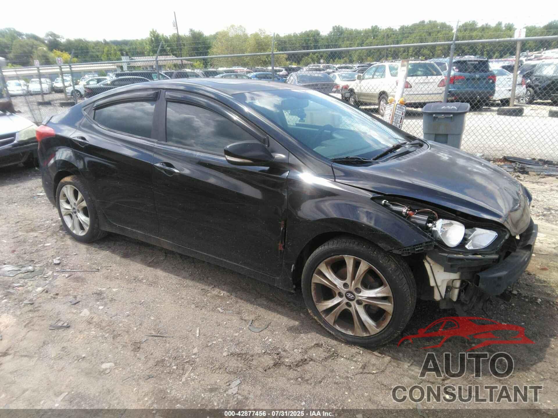 HYUNDAI ELANTRA 2013 - 5NPDH4AE2DH169554