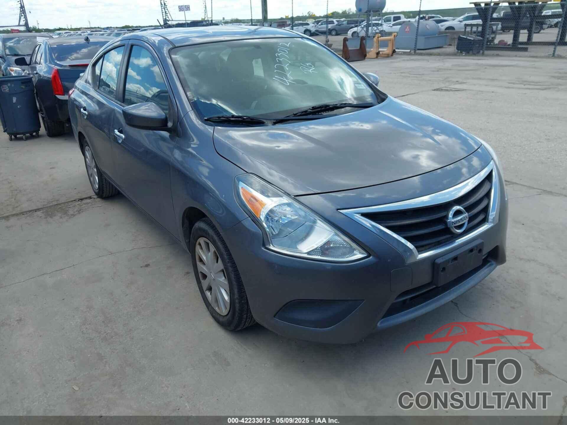 NISSAN VERSA 2016 - 3N1CN7AP1GL809901