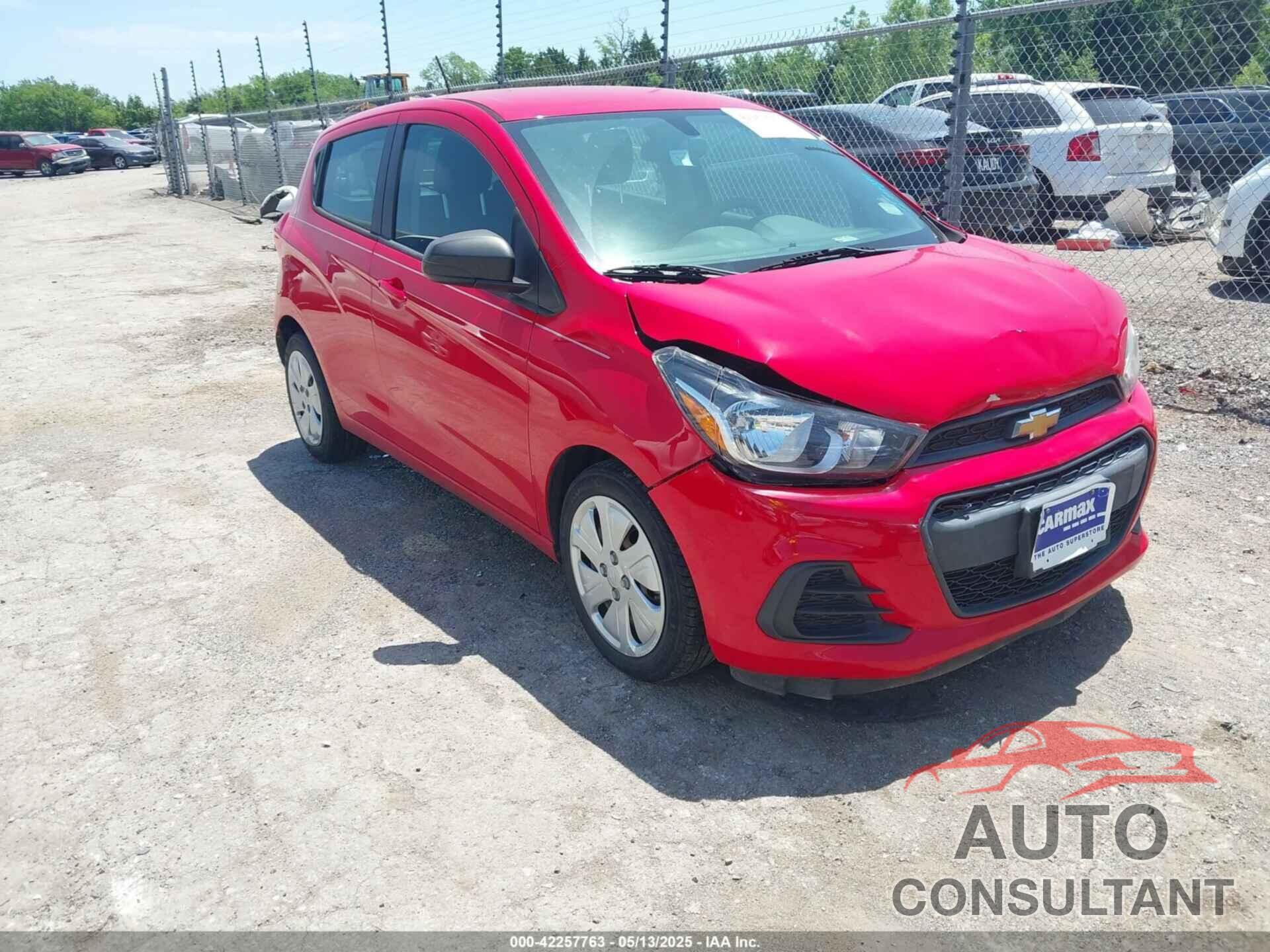 CHEVROLET SPARK 2017 - KL8CB6SA7HC706787