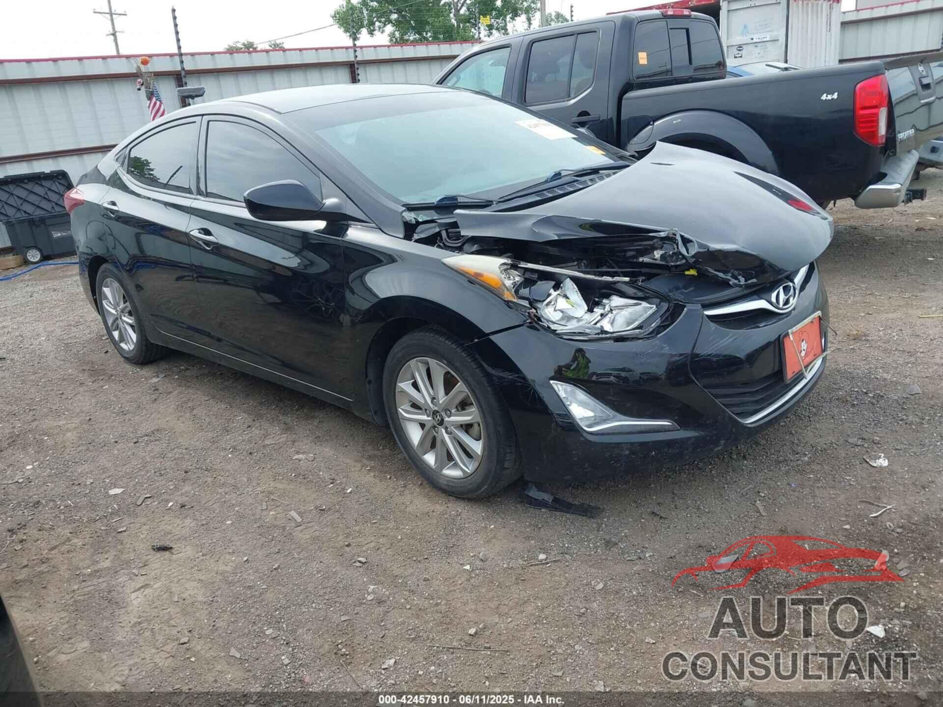 HYUNDAI ELANTRA 2015 - 5NPDH4AE2FH581816