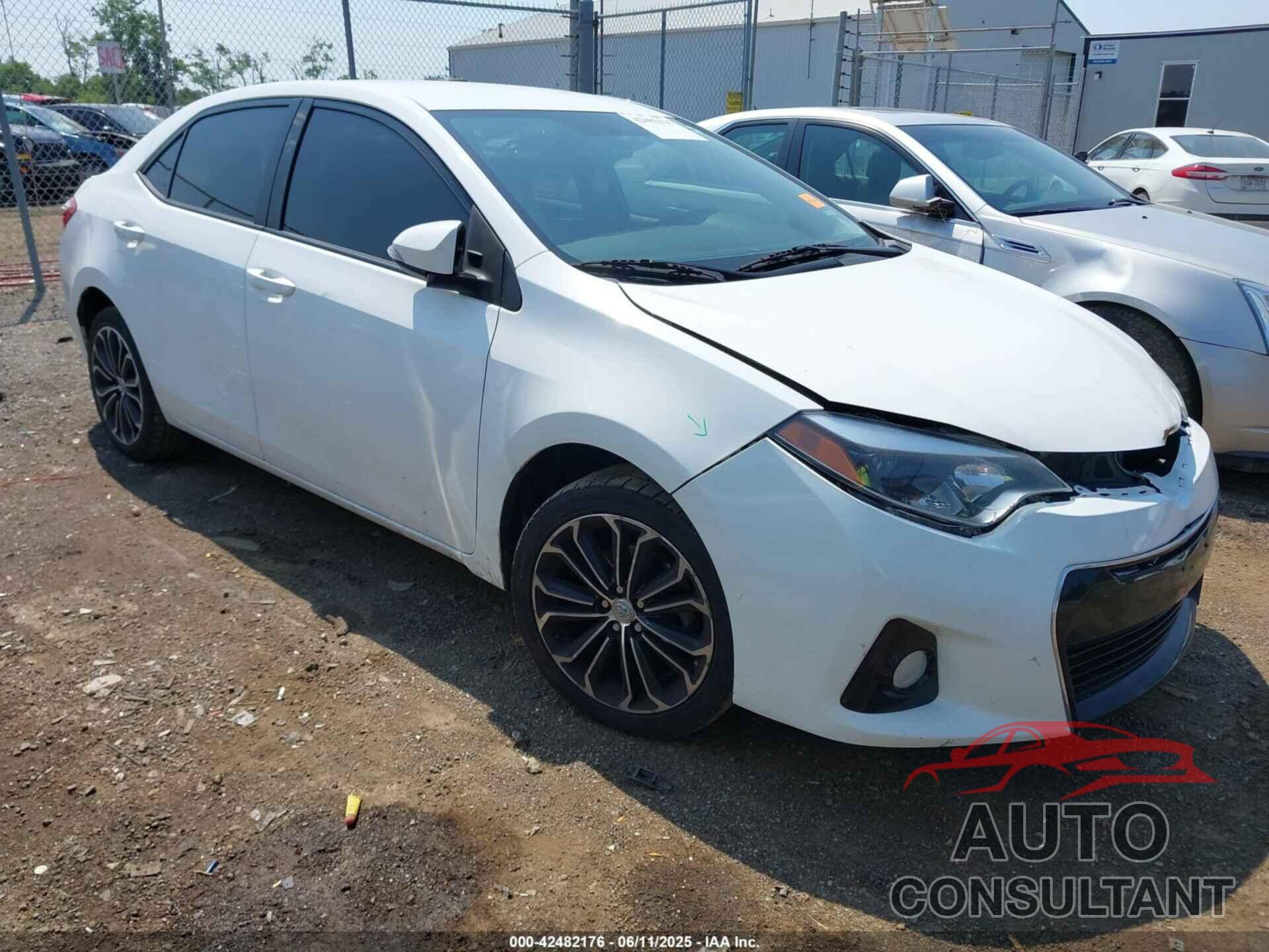 TOYOTA COROLLA 2016 - 5YFBURHE0GP405969