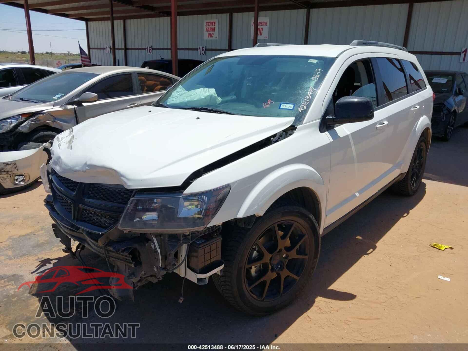 DODGE JOURNEY 2017 - 3C4PDCBB8HT564271