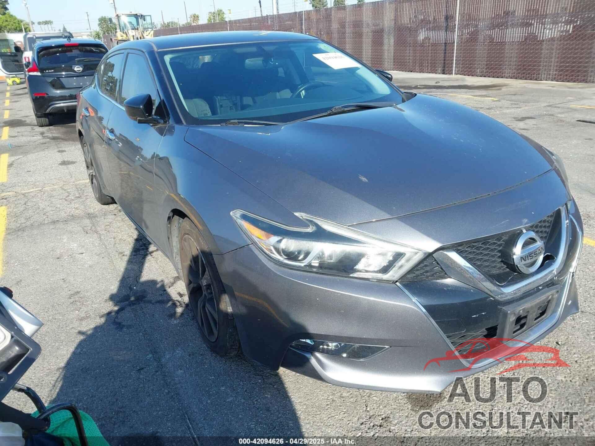 NISSAN MAXIMA 2018 - 1N4AA6AP1JC400557