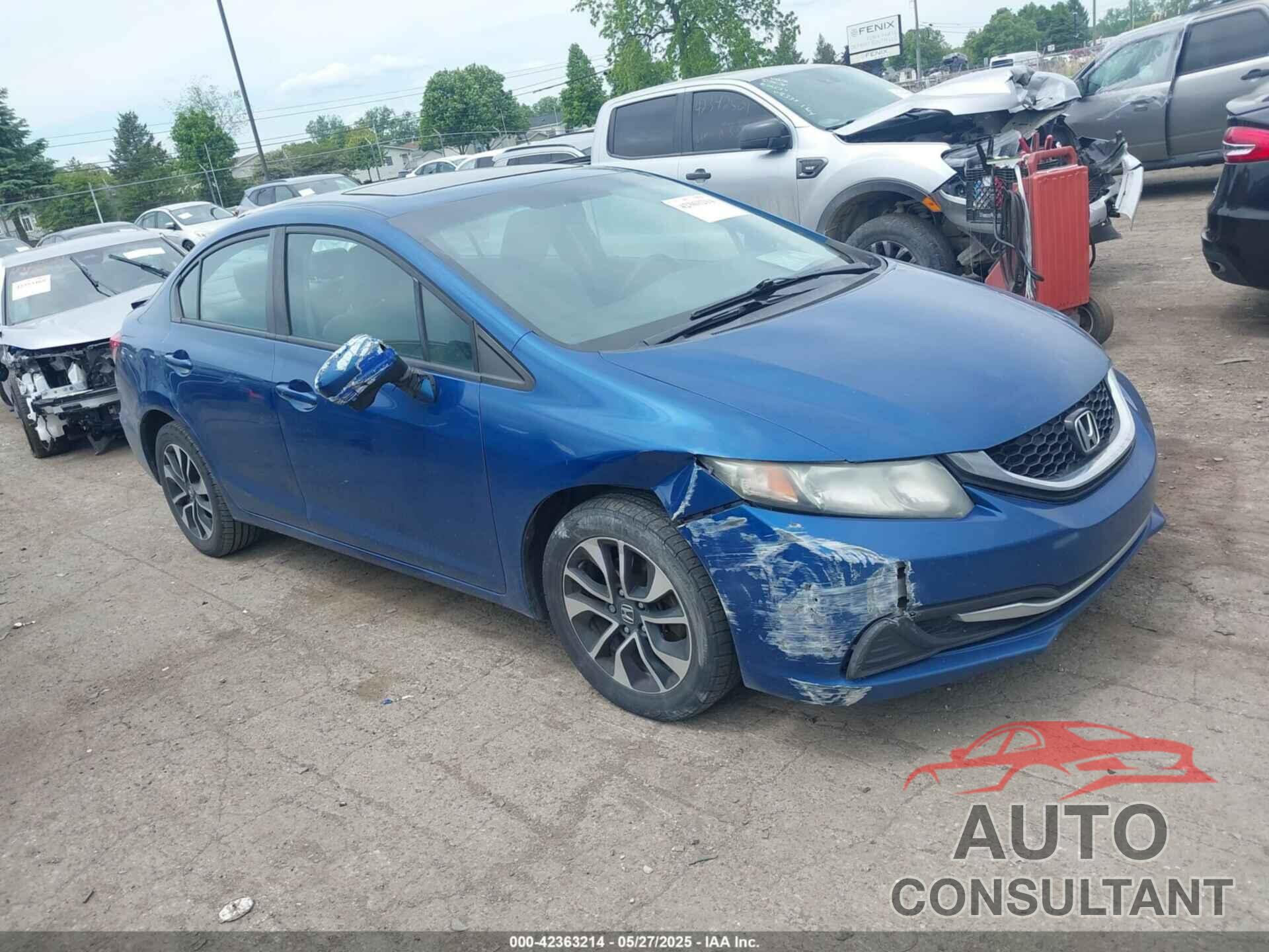 HONDA CIVIC 2014 - 2HGFB2F83EH556725