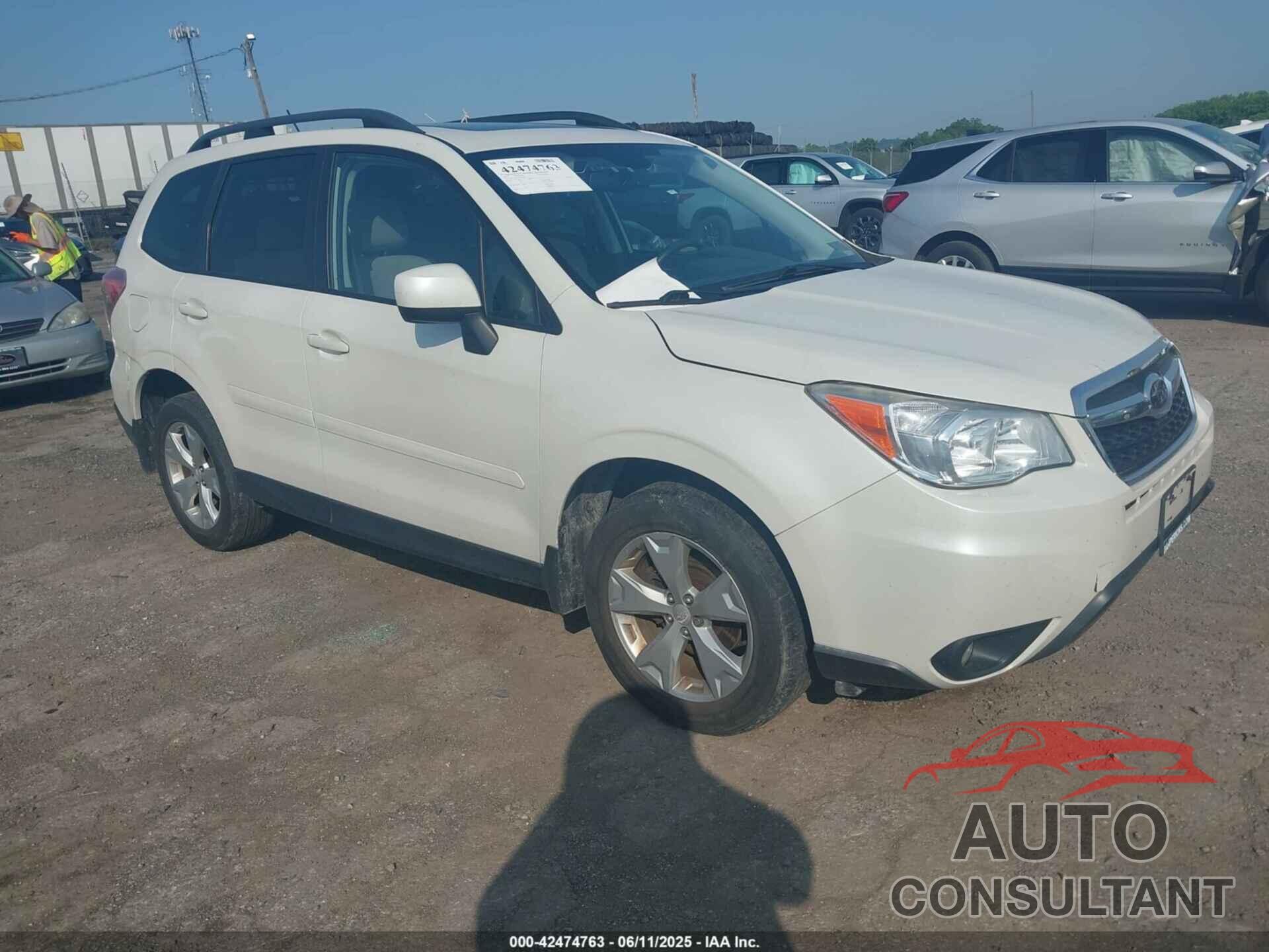SUBARU FORESTER 2015 - JF2SJAFC9FH557546