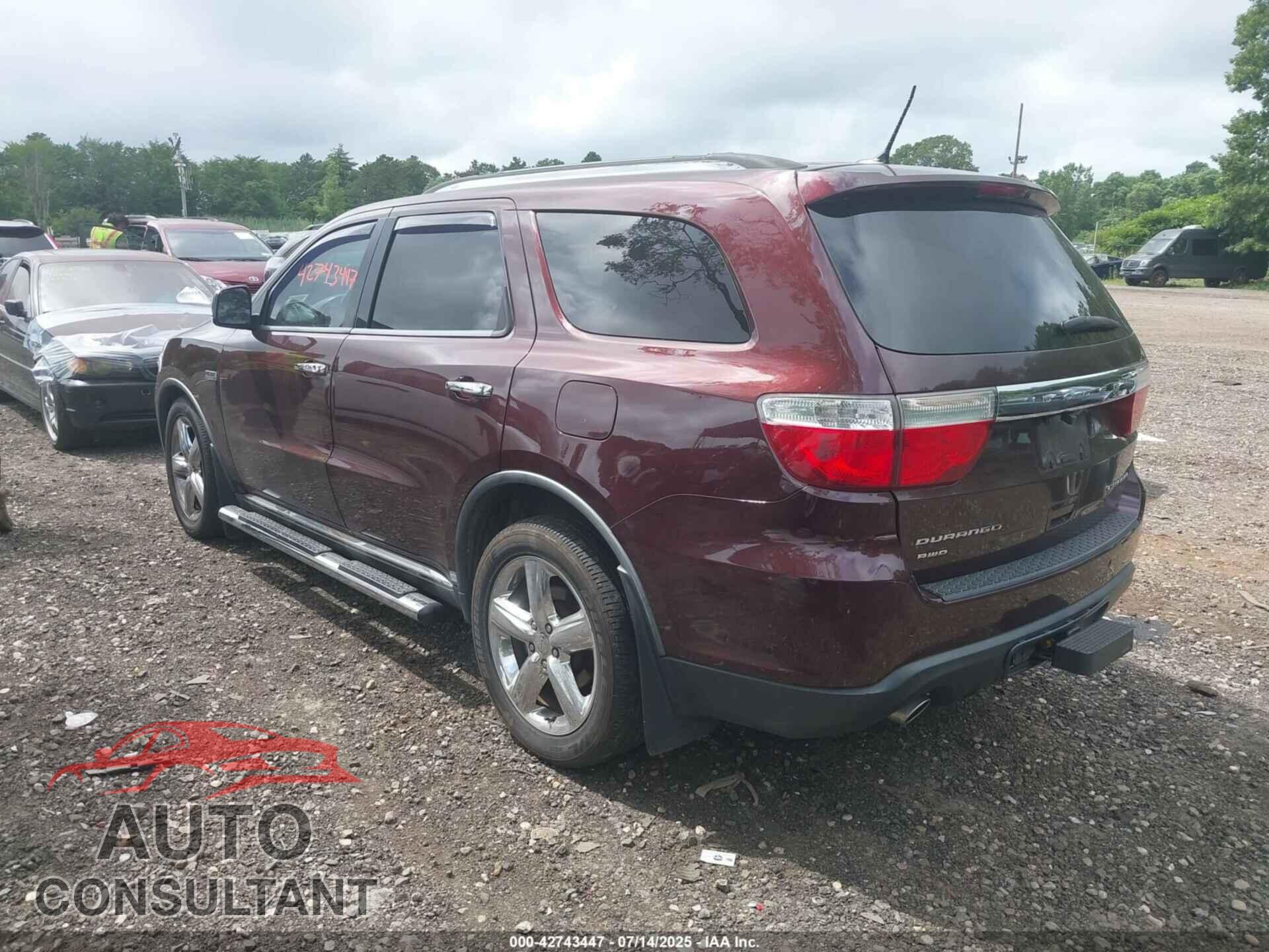 DODGE DURANGO 2012 - 1C4SDJET9CC181253