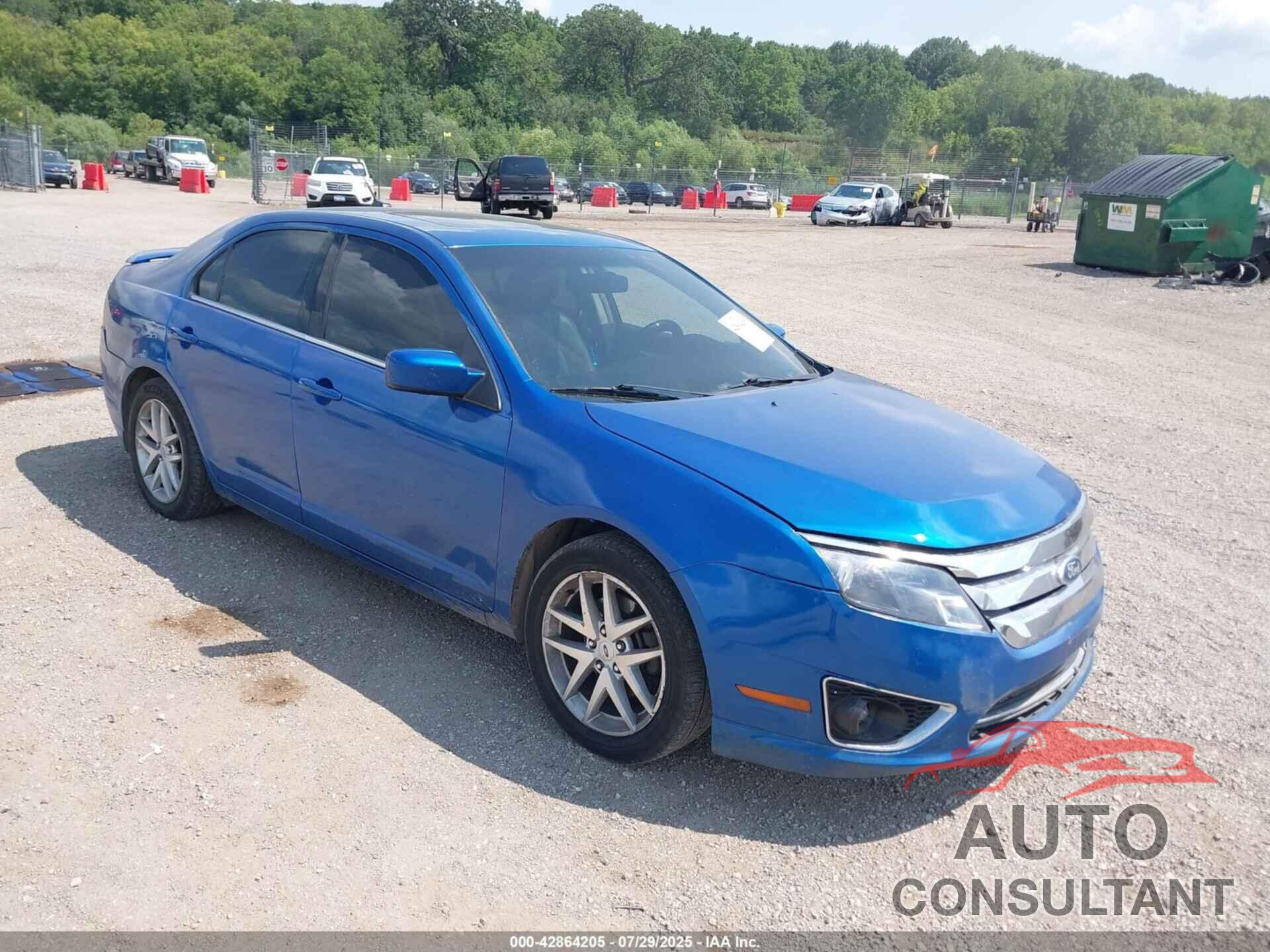 FORD FUSION 2012 - 3FAHP0JG1CR222910