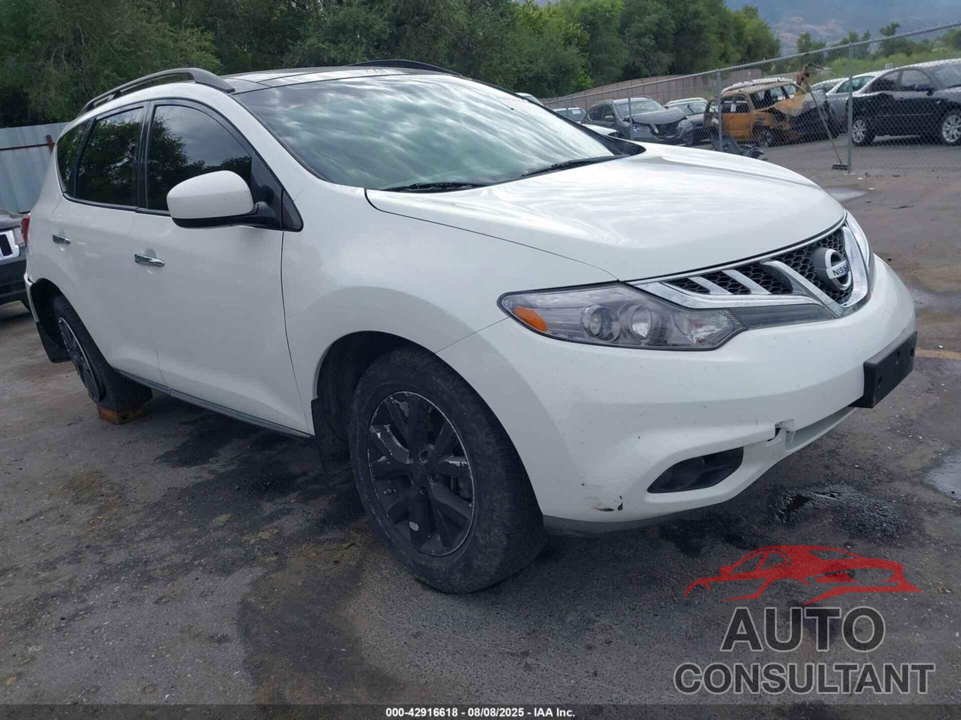 NISSAN MURANO 2014 - JN8AZ1MW8EW510023