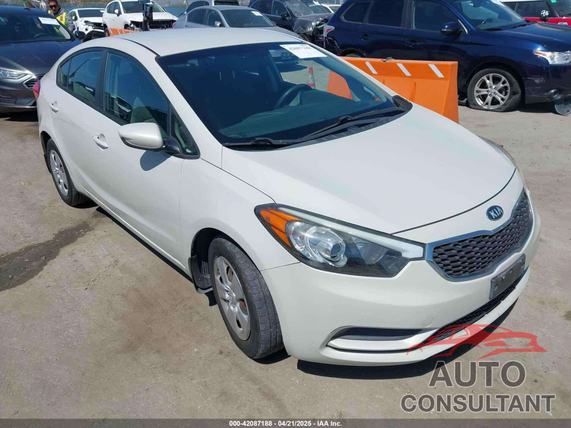 KIA FORTE 2014 - KNAFK4A63E5115830