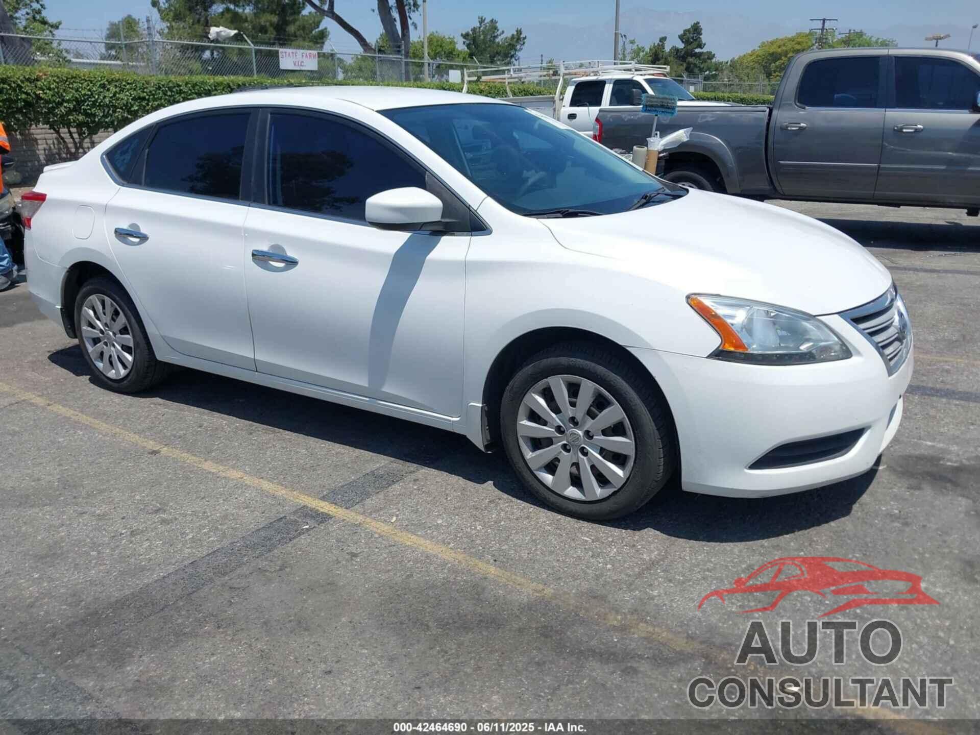 NISSAN SENTRA 2014 - 3N1AB7AP8EY233806