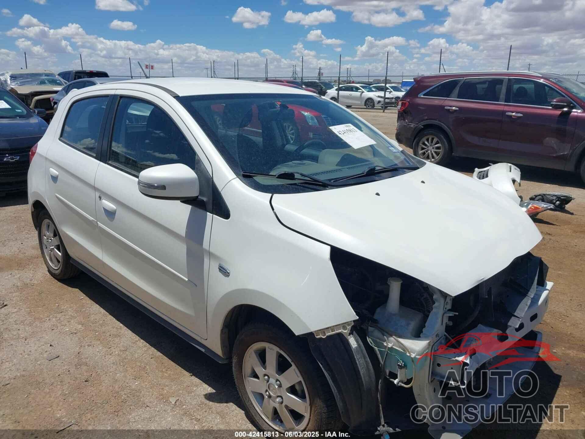 MITSUBISHI MIRAGE 2015 - ML32A4HJ2FH041933