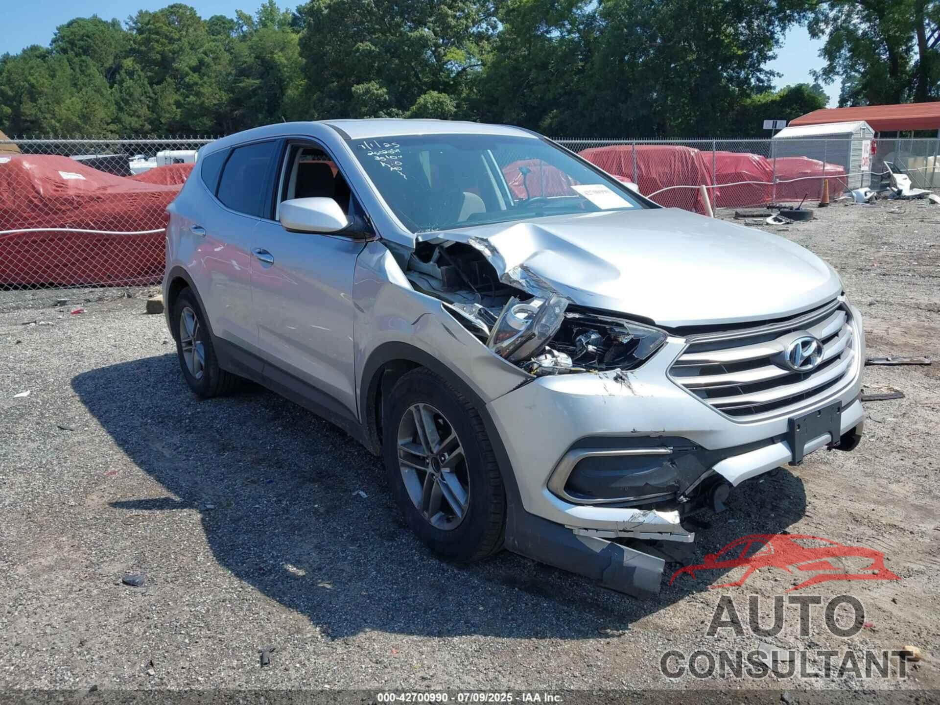 HYUNDAI SANTA FE SPORT 2018 - 5XYZT3LB5JG523510
