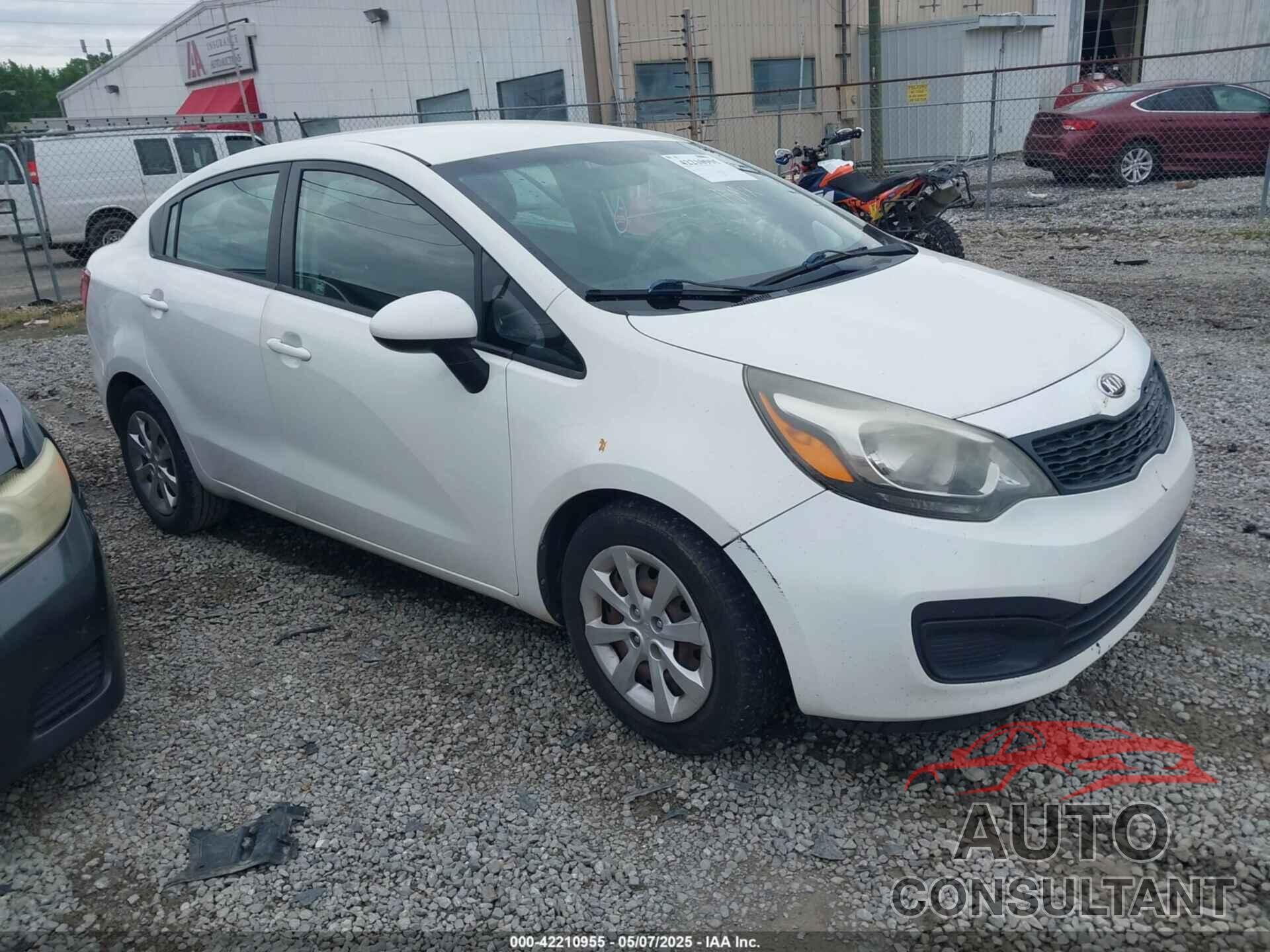 KIA RIO 2014 - KNADM4A38E6350502