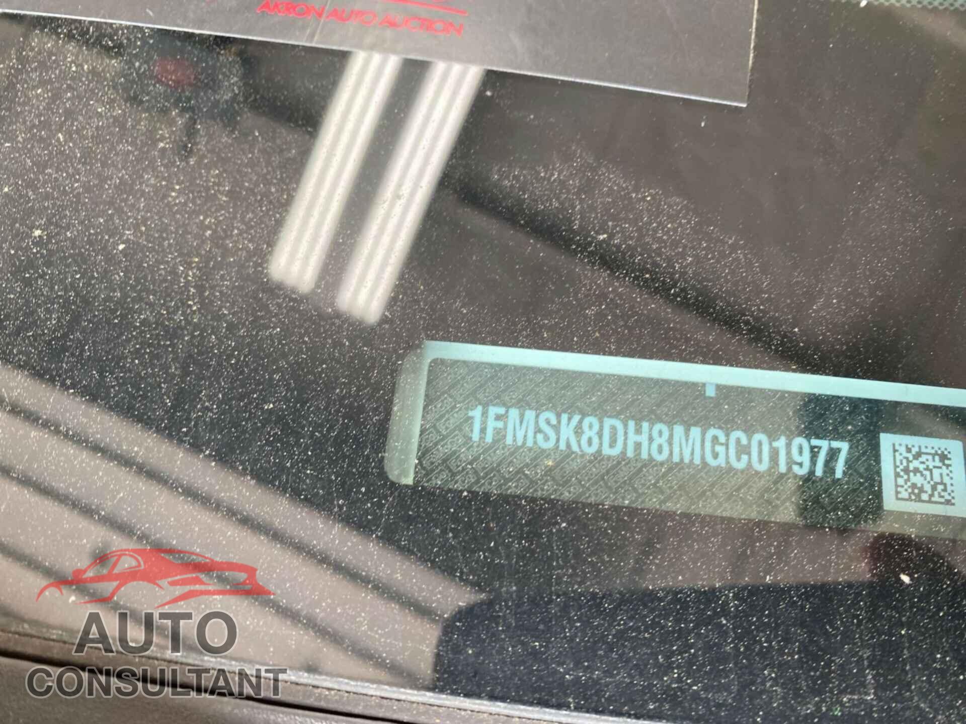 FORD EXPLORER 2021 - 1FMSK8DH8MGC01977