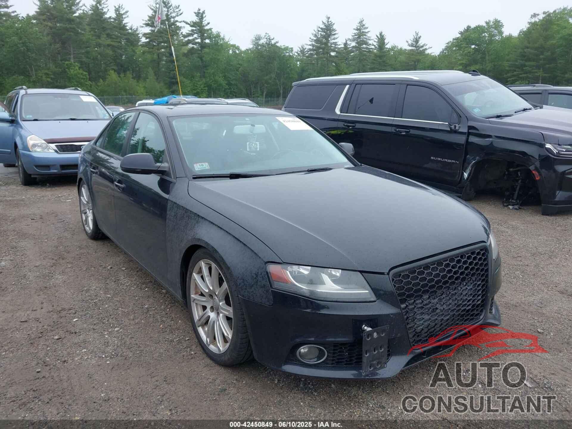 AUDI A4 2010 - WAUBFAFLXAN014455