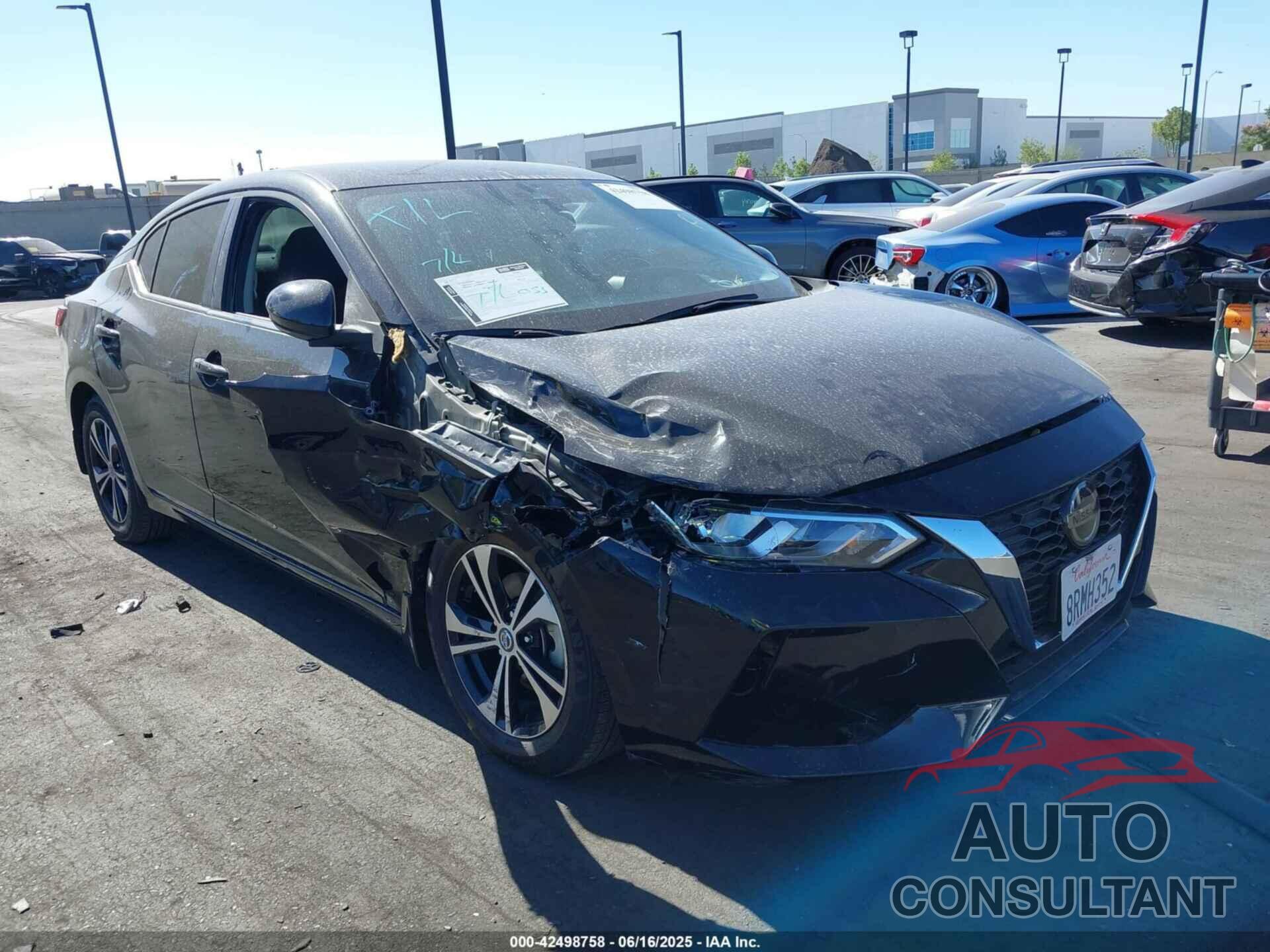 NISSAN SENTRA 2020 - 3N1AB8CVXLY234146