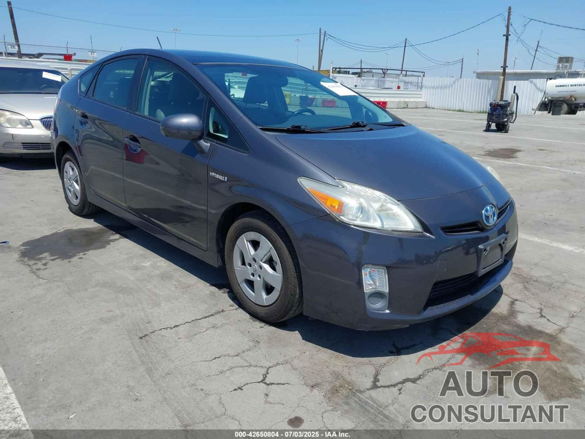 TOYOTA PRIUS 2011 - JTDKN3DU5B1386856