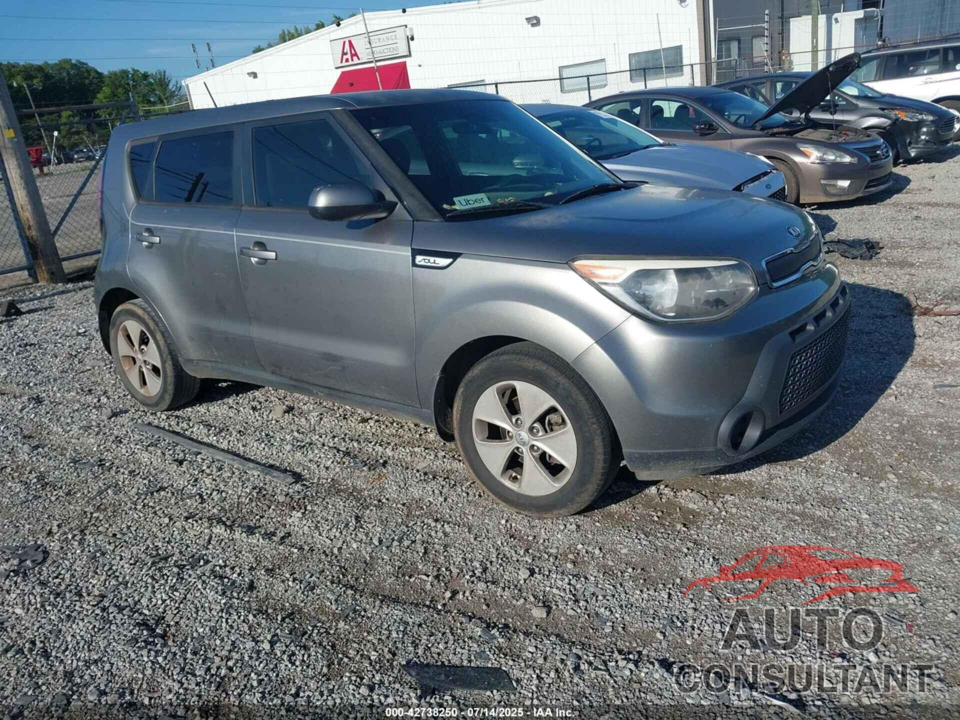 KIA SOUL 2015 - KNDJN2A20F7121550