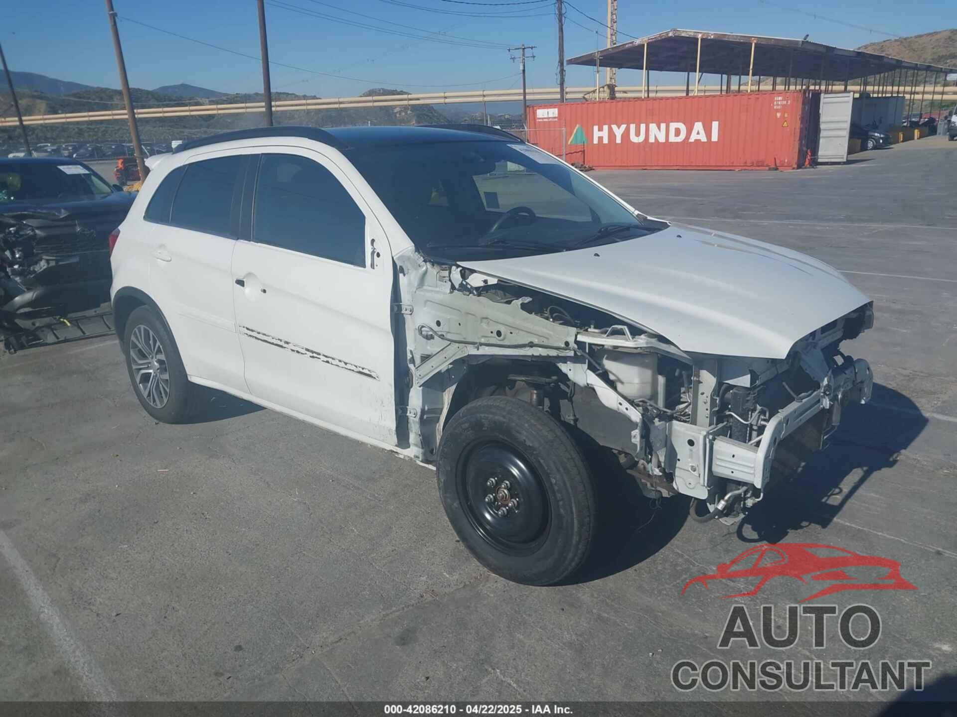 MITSUBISHI OUTLANDER SPORT 2018 - JA4AR4AW3JZ031979